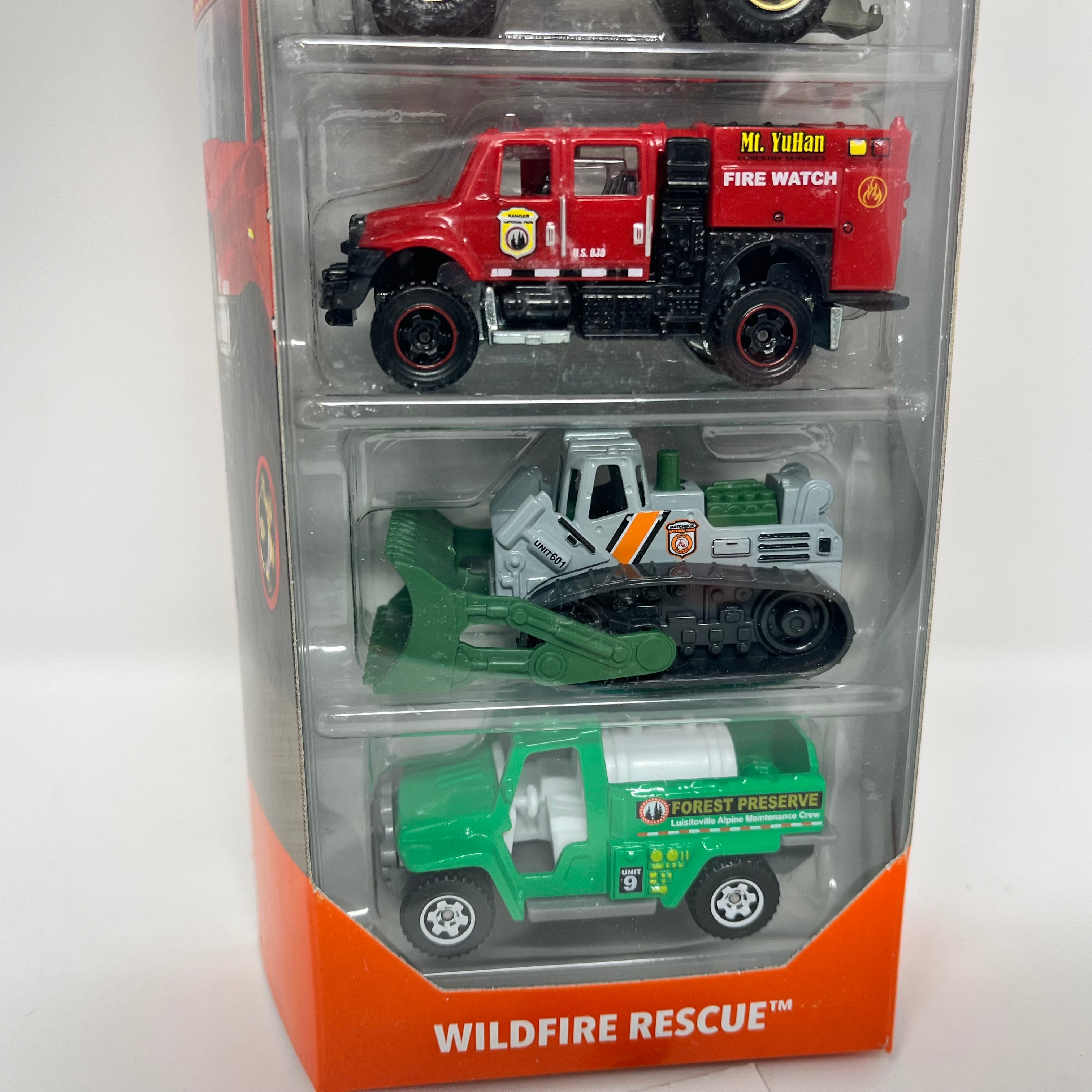 Wildfire Rescue w/ Ford Bronco, Brush Fire Truck * Matchbox 5-Pack、mySite、hgirdovlk