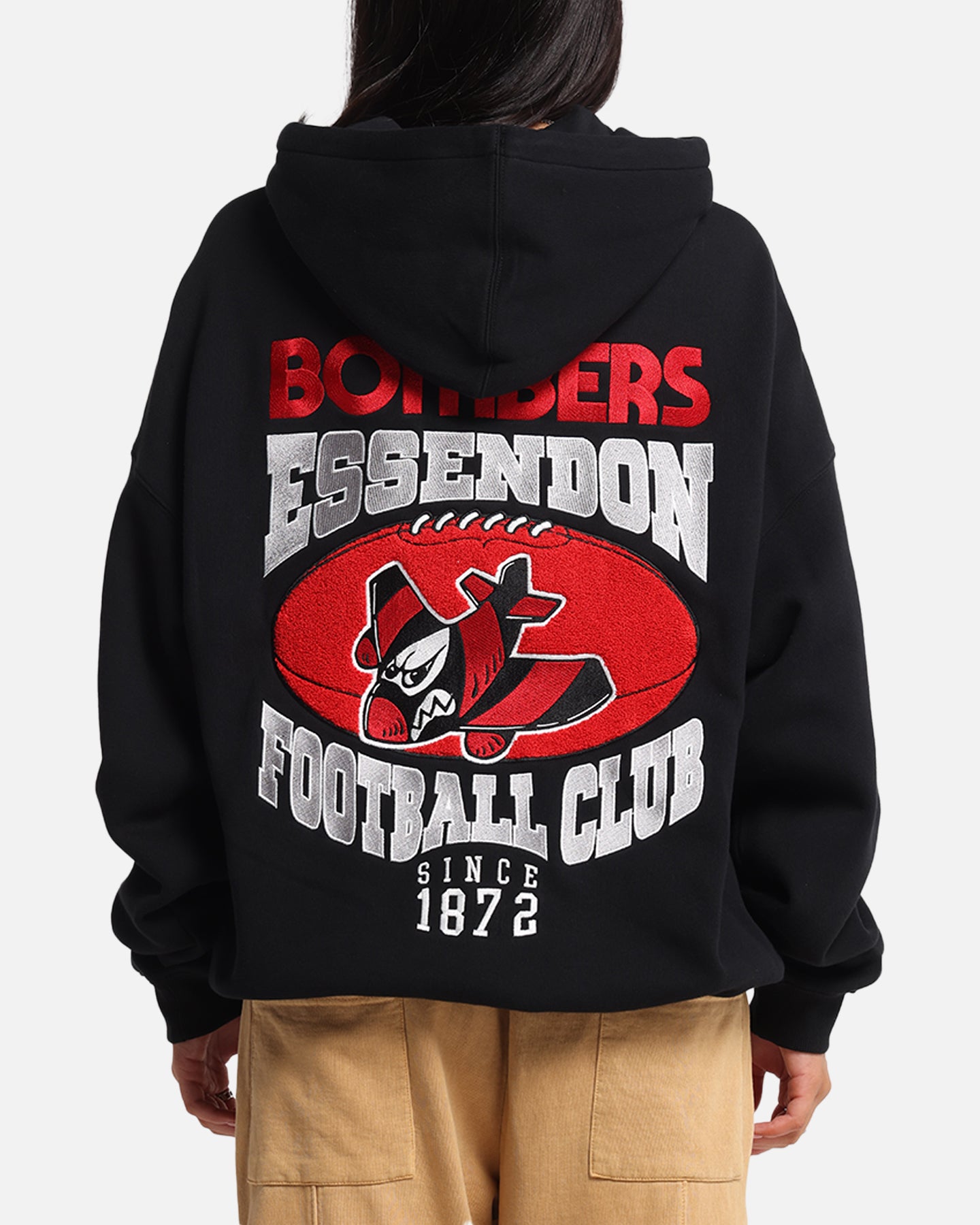 Mitchell & Ness Essendon Bombers Team Hoodie Solid Black、mySite、zt4zffjzw
