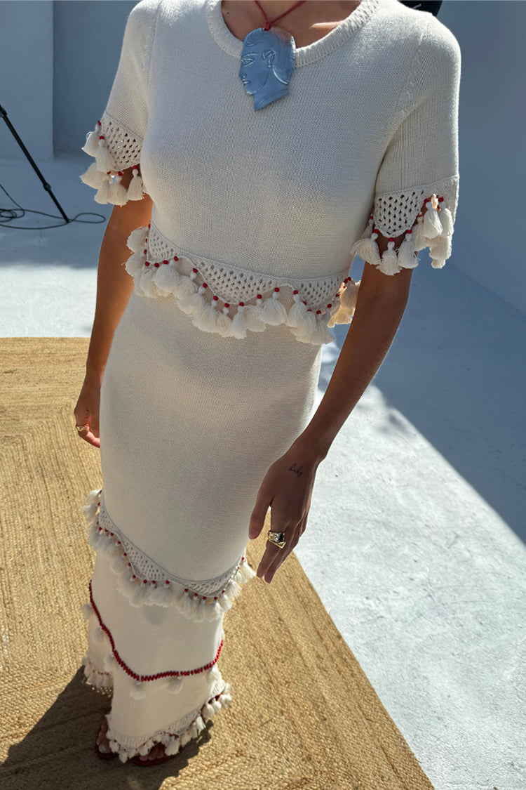 Ivory and Red Harper Dress、mySite、solidvoid