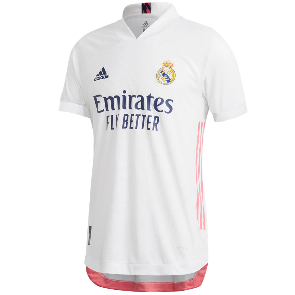adidas Men's Real Madrid 20/21 Authentic Home Jersey White、mySite、noshort