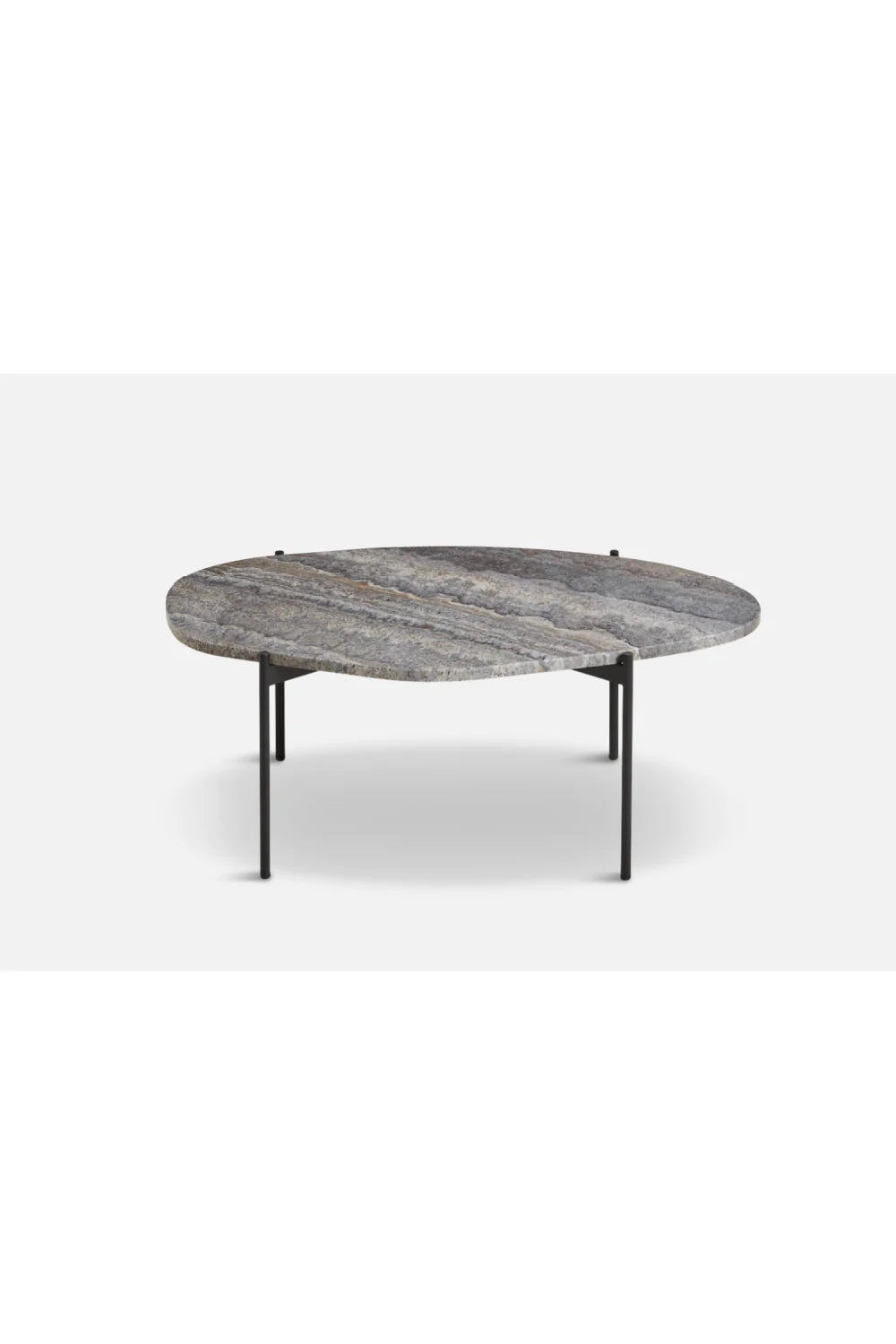 Travertine Organic Occasional Table L | WOUD La Terra、mySite、neckold