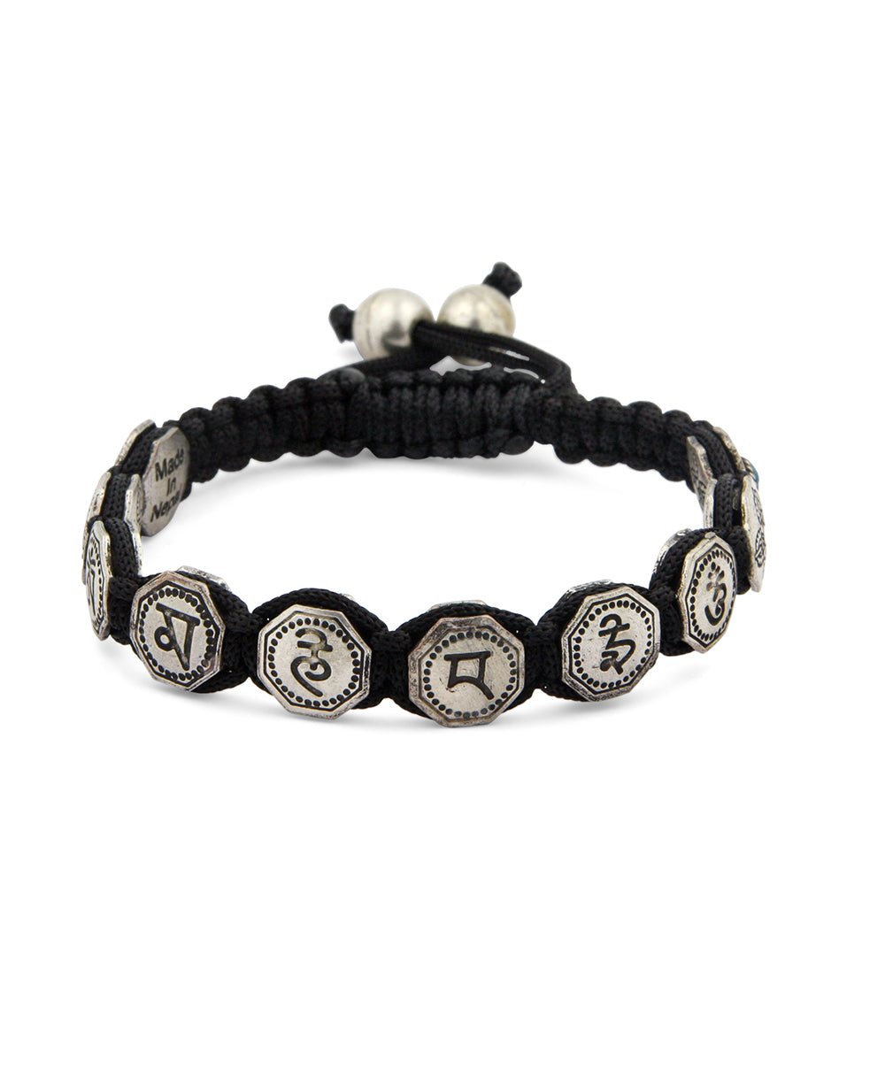 Buddhist Bracelet, Om Mani Padme Hum Tibetan Mantra、mySite、topwebapps