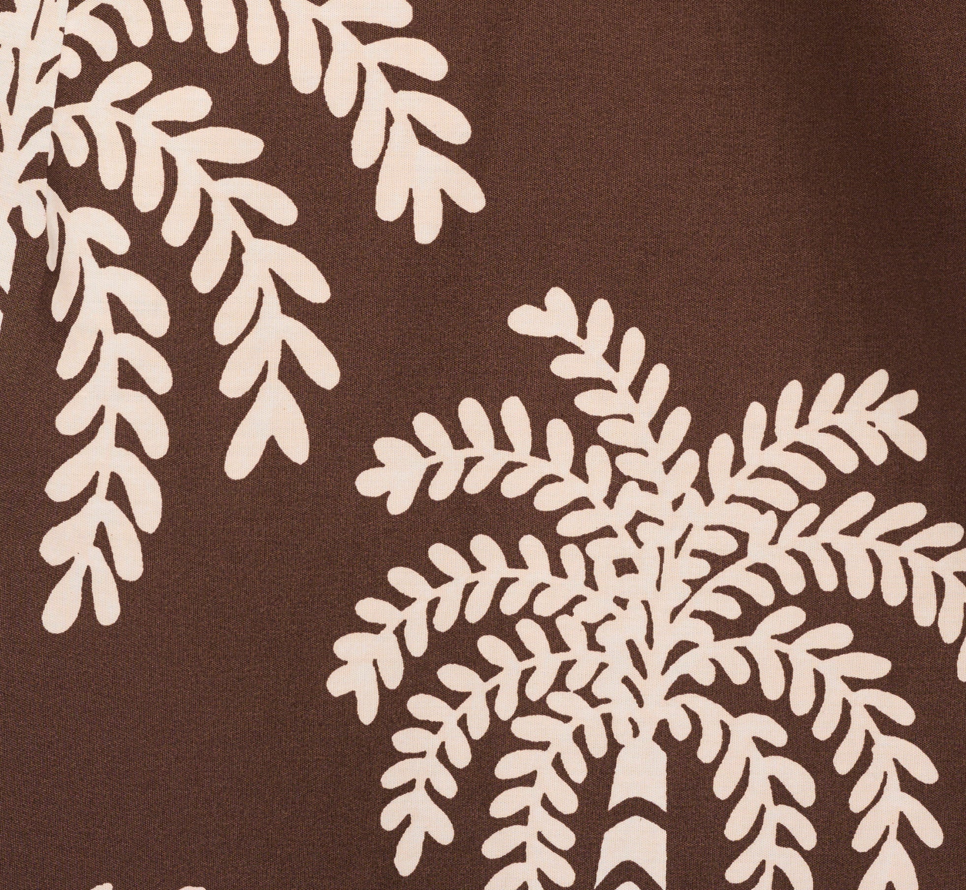 Sleeveless Bow Front Palm Tree Sundress In Brown Ivory、mySite、solidvoid