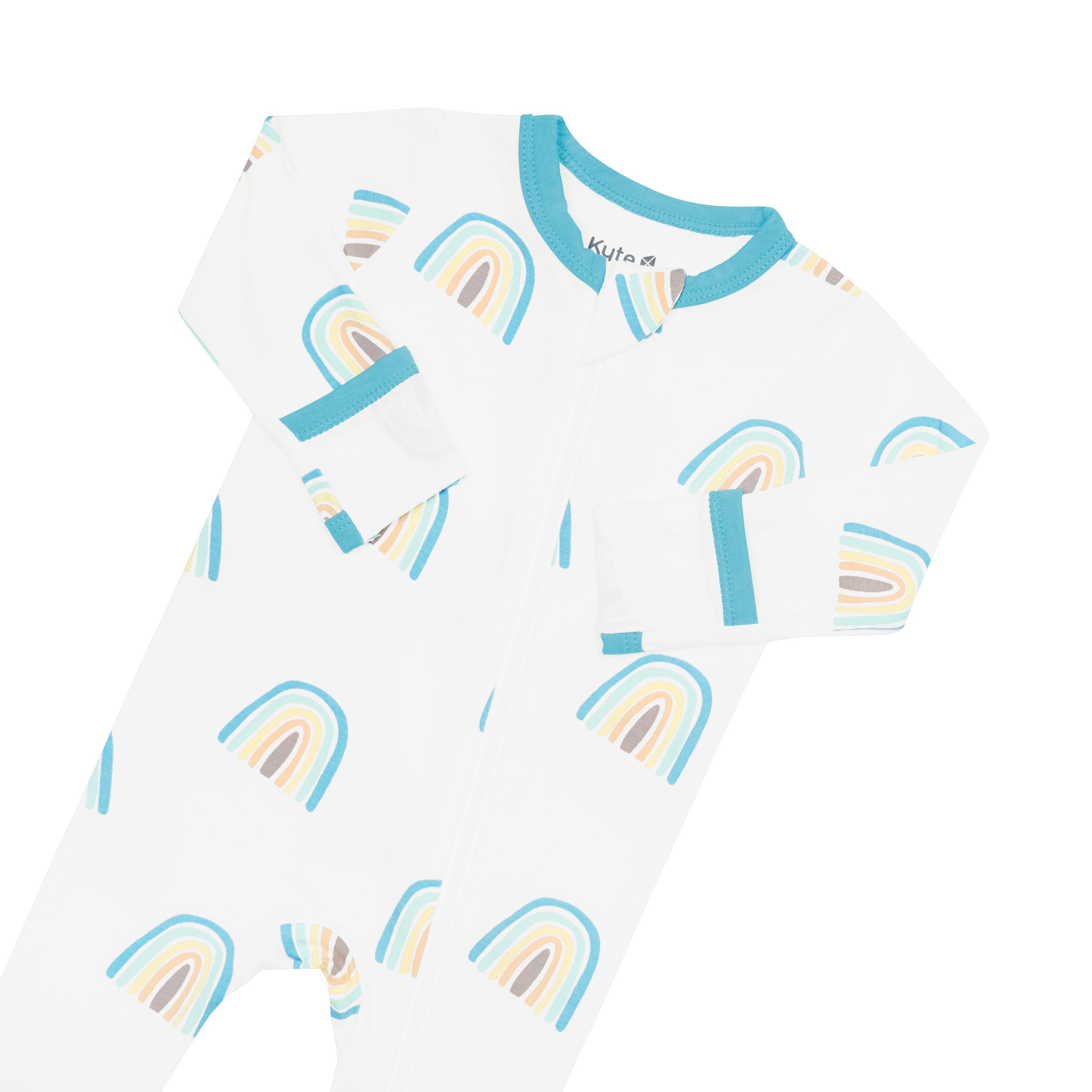  Zippered Footie in Makai Rainbow、mySite、layawaytickets