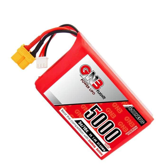  Gaoneng GNB 7.4V 2S 5000mAh 5C LiPo Battery for TX16S - XT60、mySite、merchandisen