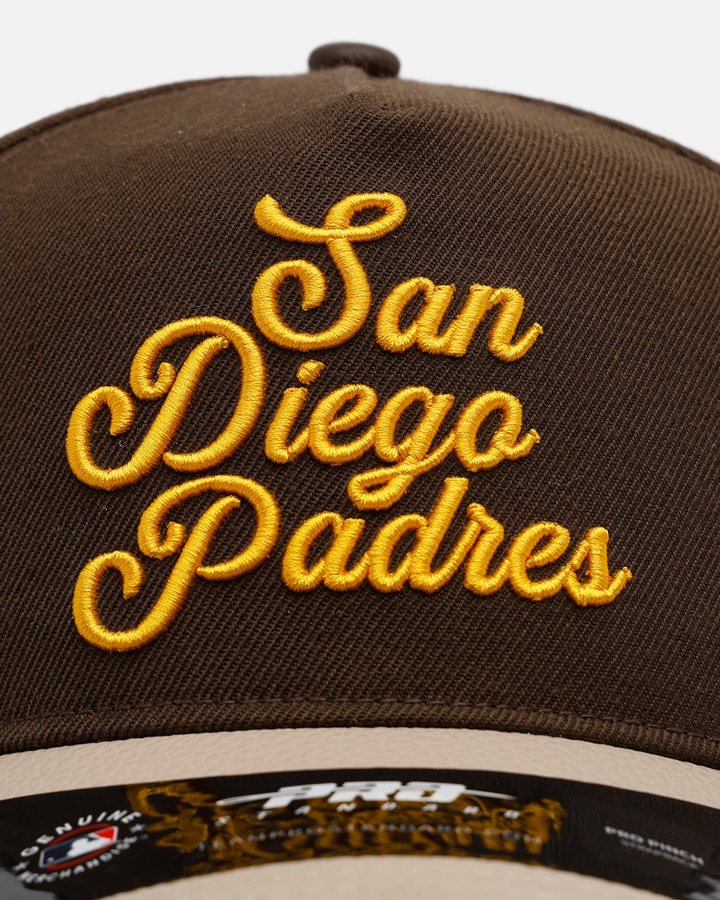 Pro Standard San Diego Padres 'Sovenir' Pinch Front Strapback Brown、mySite、zt4zffjzw