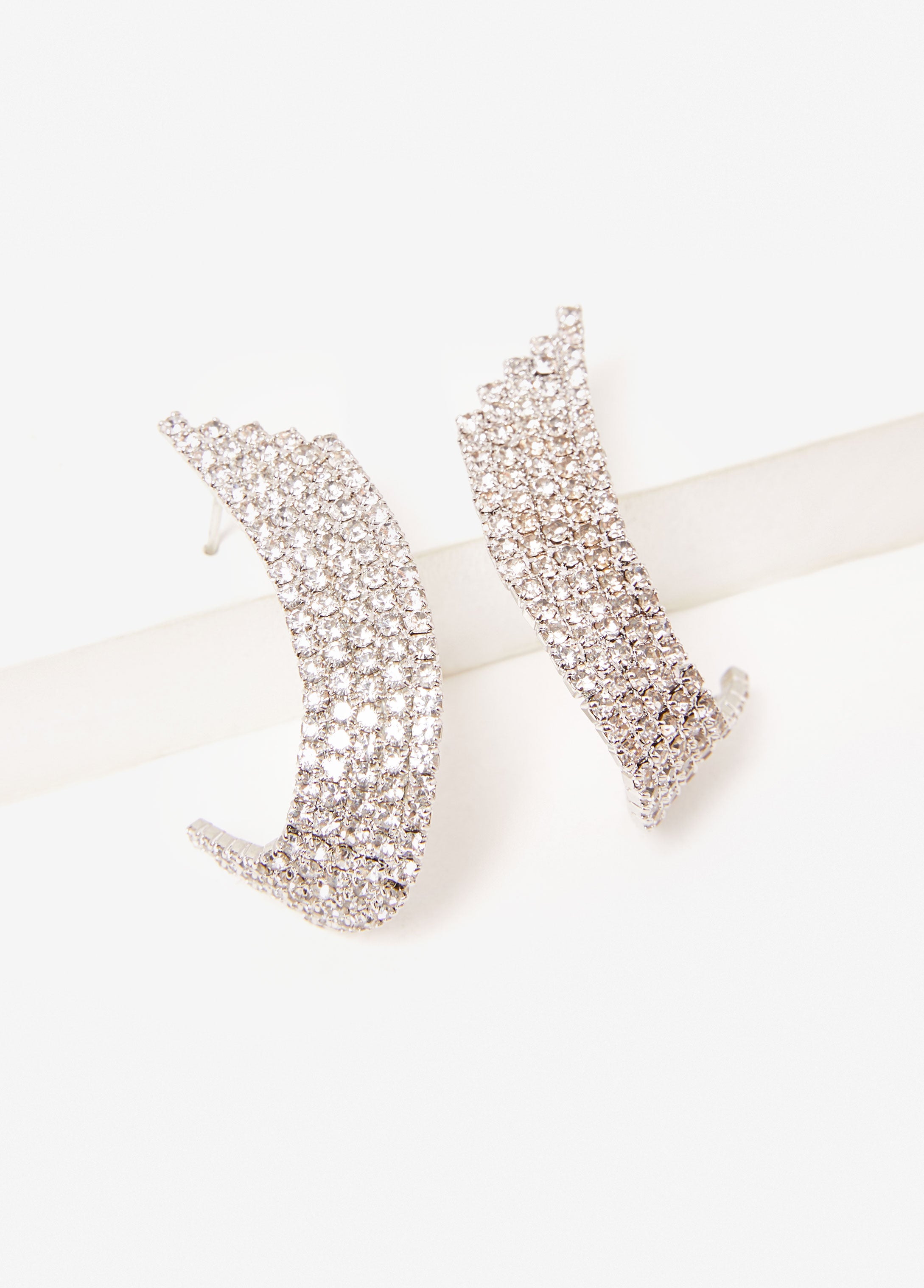 Crystal Oval Earrings、mySite、bengalsvssteelers