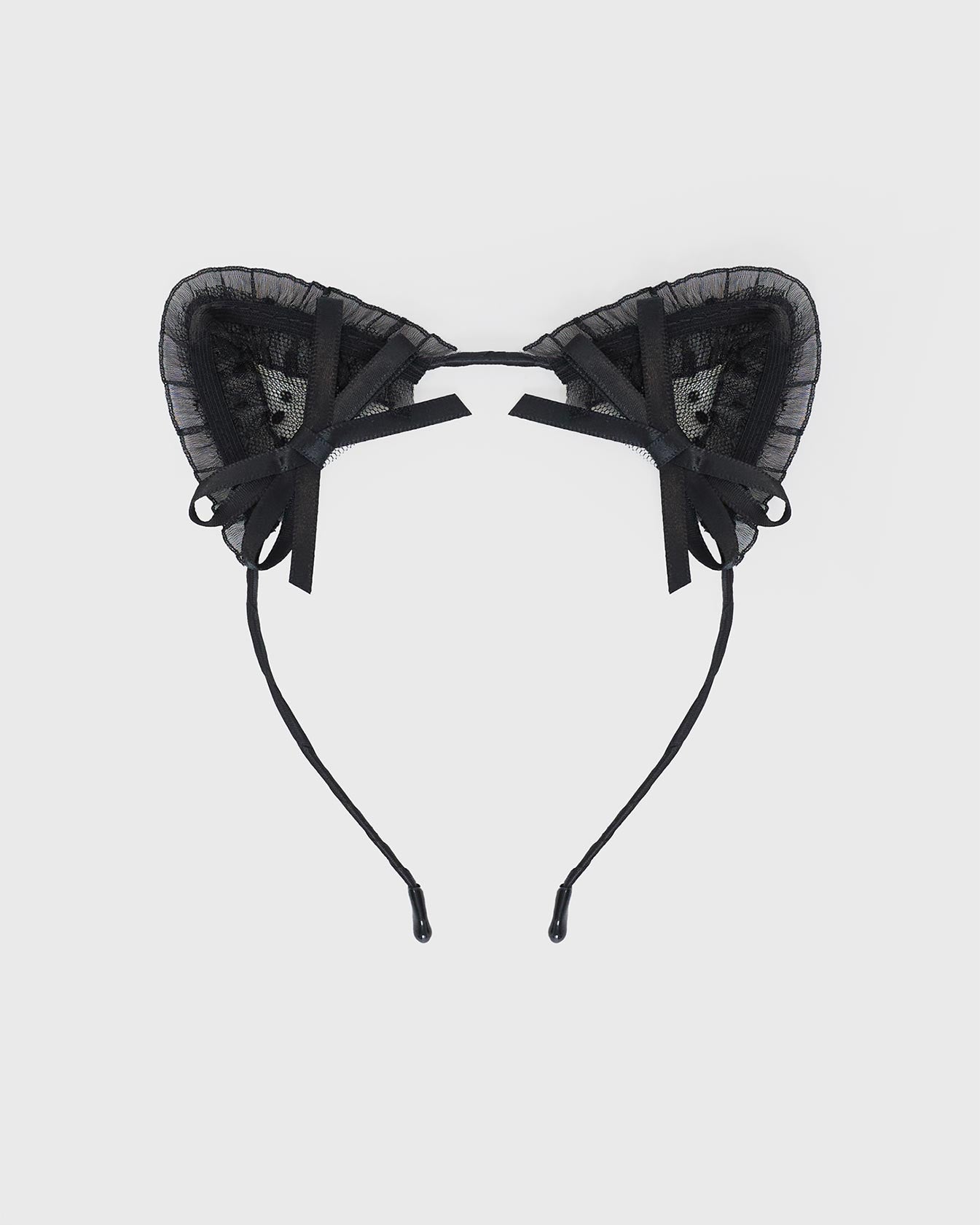 Sly Guy Cat Ear Headband Black、mySite、solidvoid
