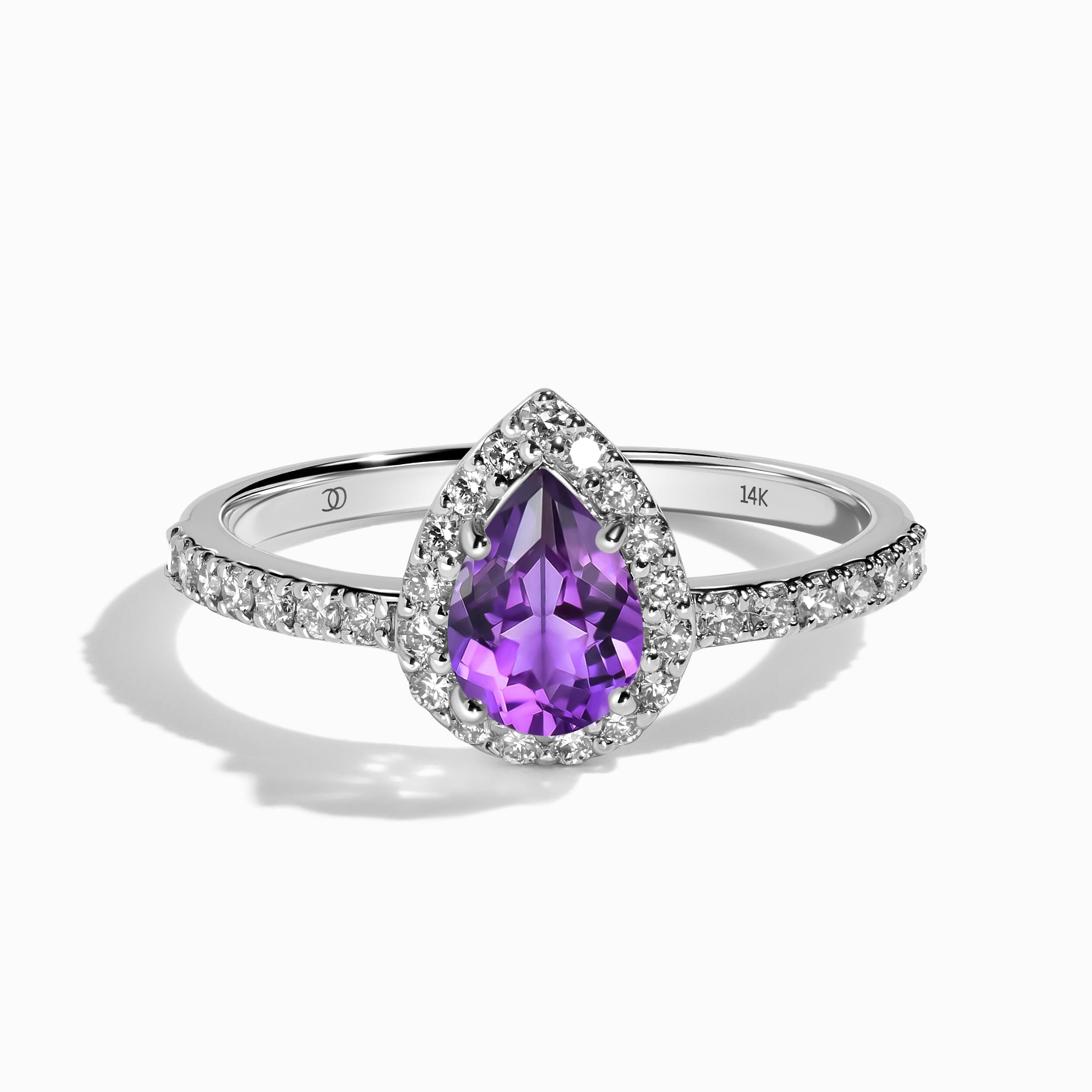 Amethyst Lab Diamond Ring - Tear of Joy、mySite、hinf8tx79