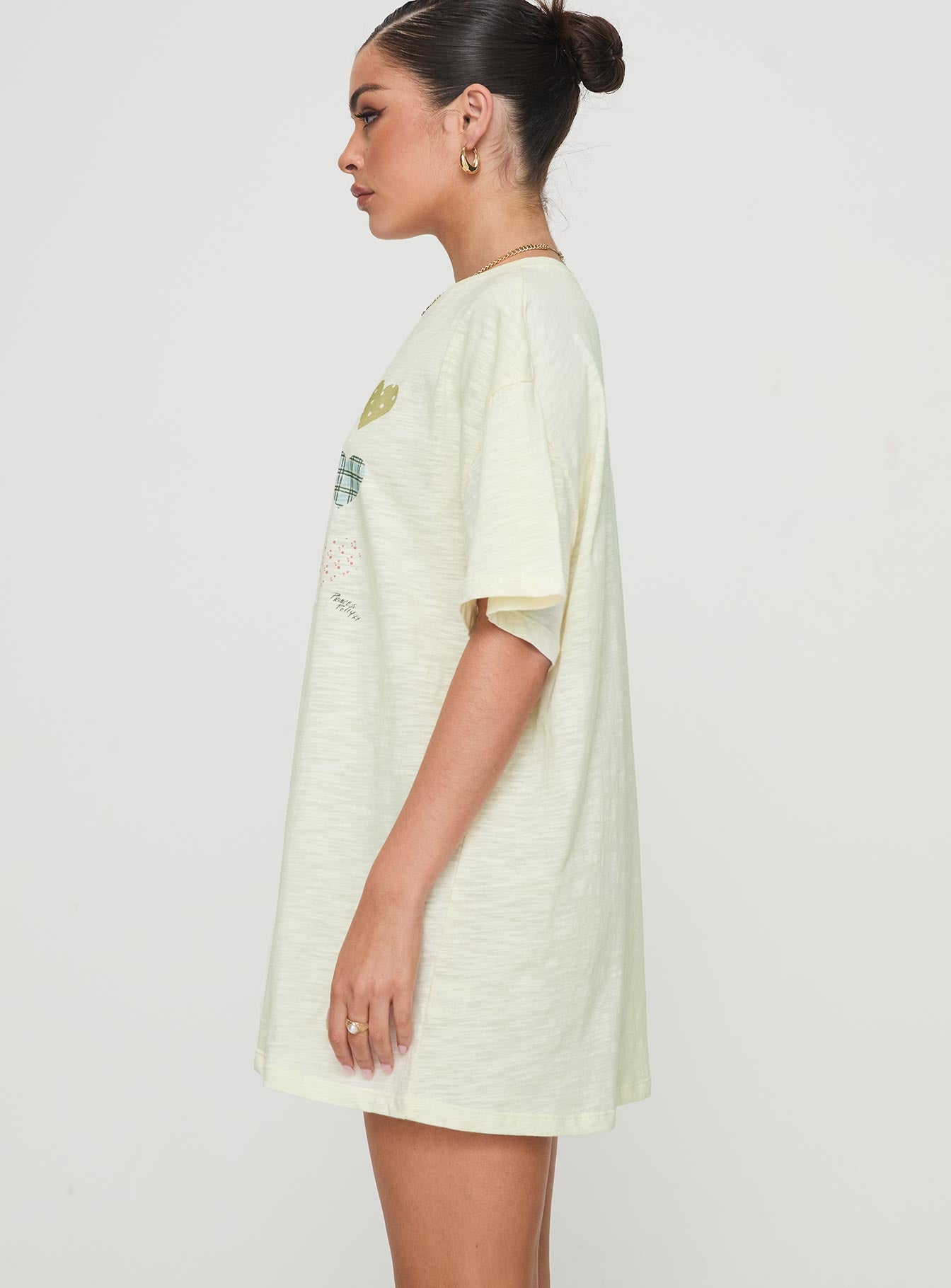 Heart Strong Nightie Sleep Dress Multi、mySite、solidvoid