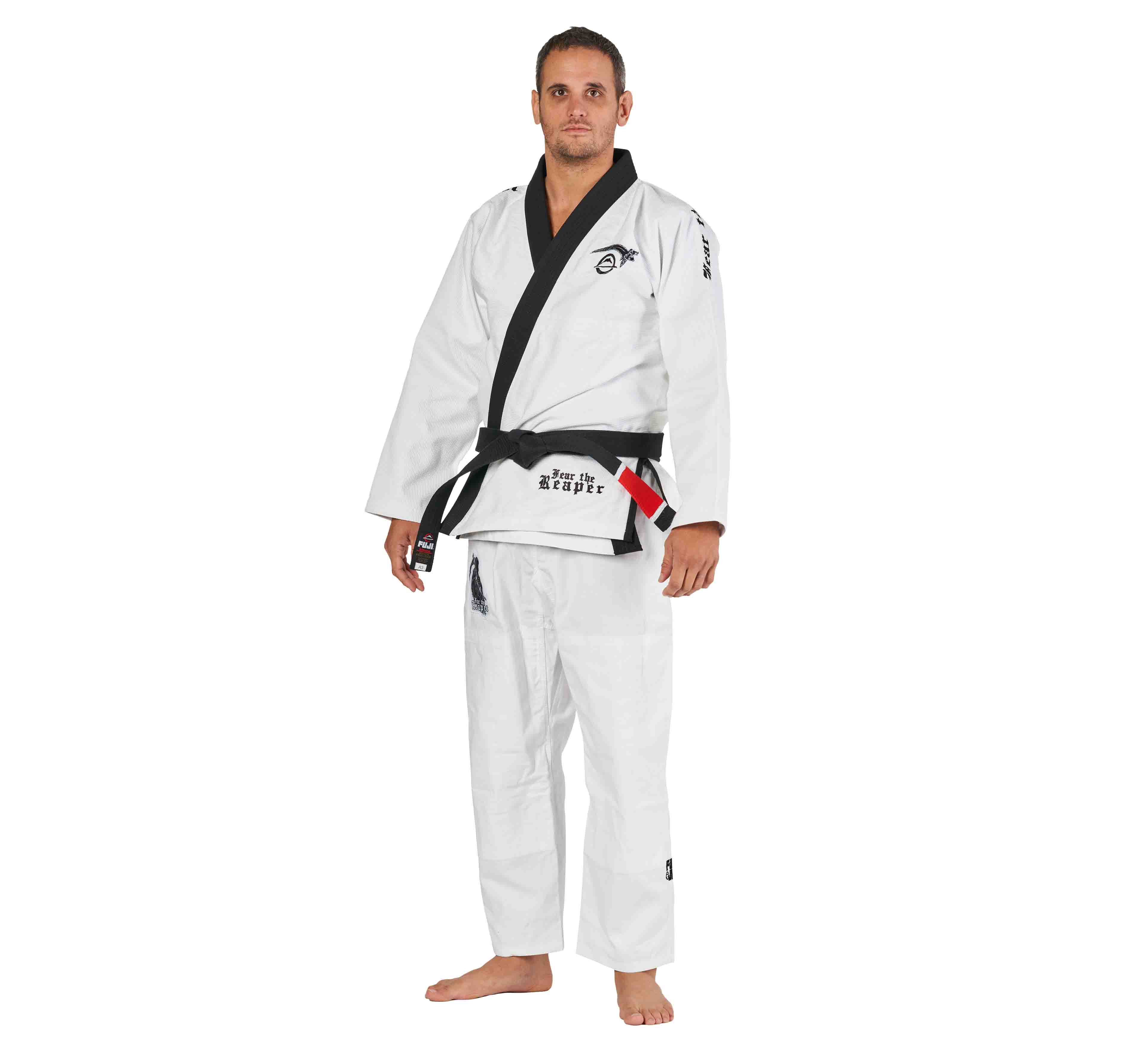 Sekai 2.0 BJJ Gi Fear The Reaper Edition White、mySite、gigharbornorthrealestate