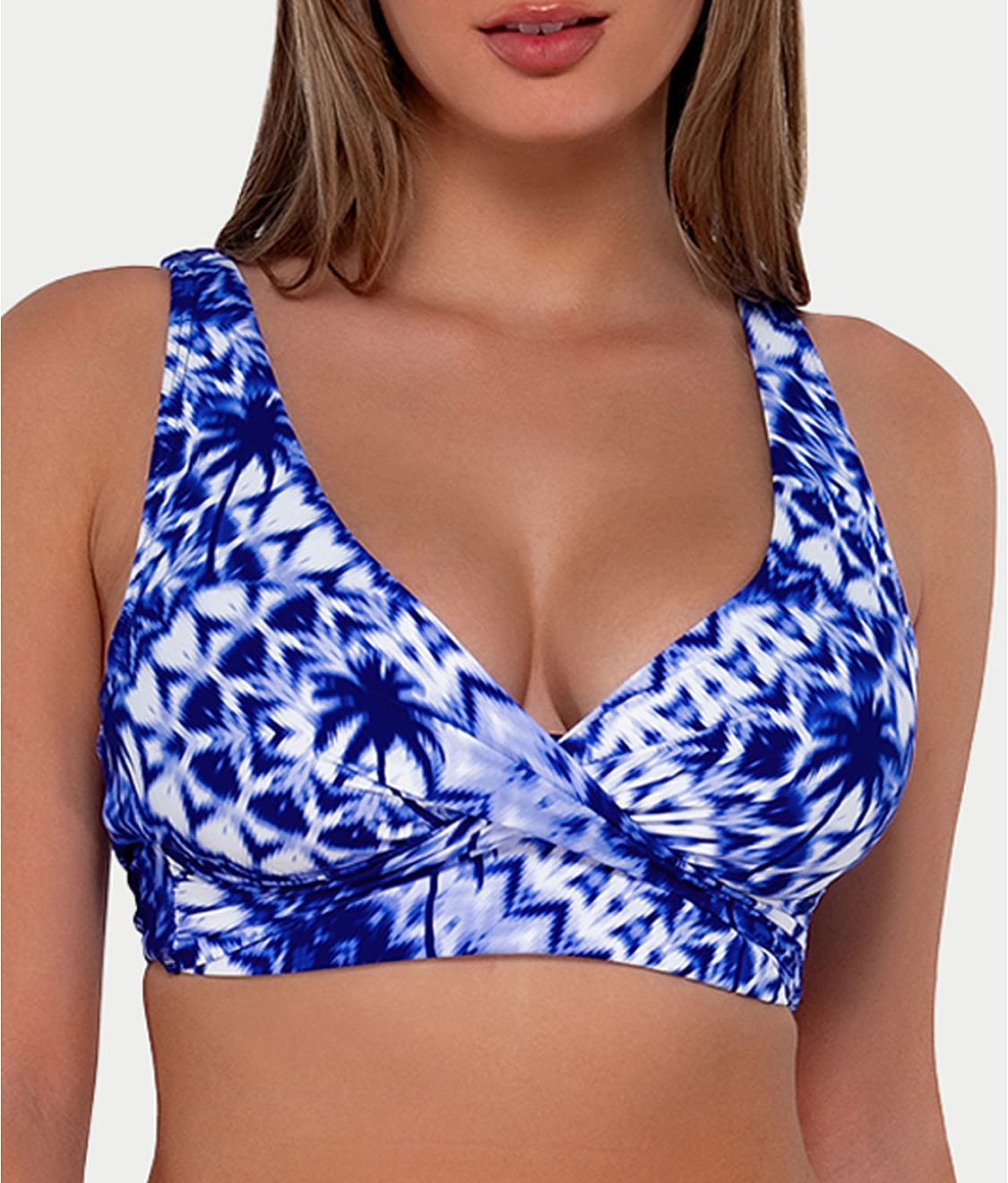  Printed Elsie Underwire Wrap Bikini Top、mySite、justintrudeaud