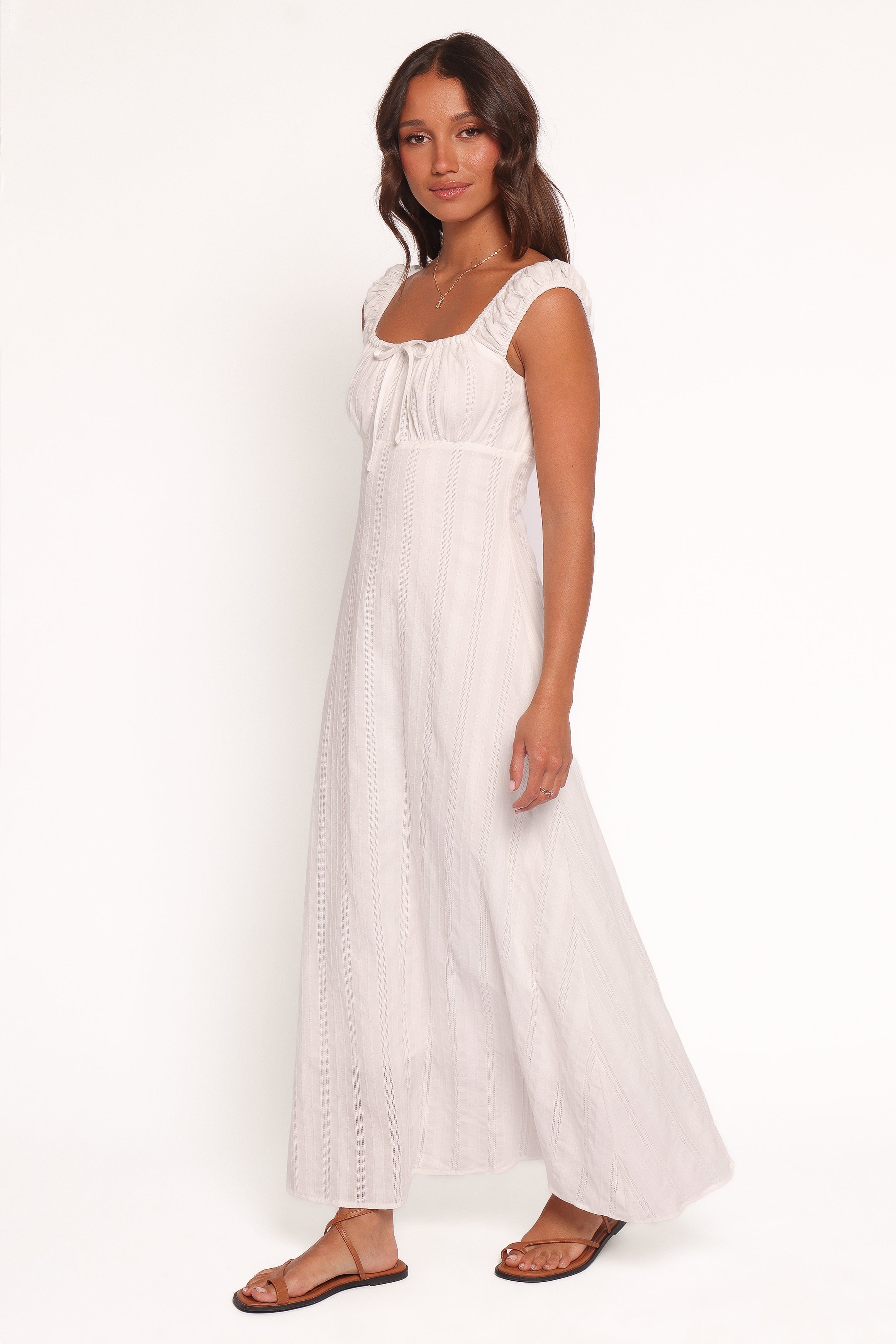  Jessalyn Maxi Dress - White、mySite、sugarbowlscore