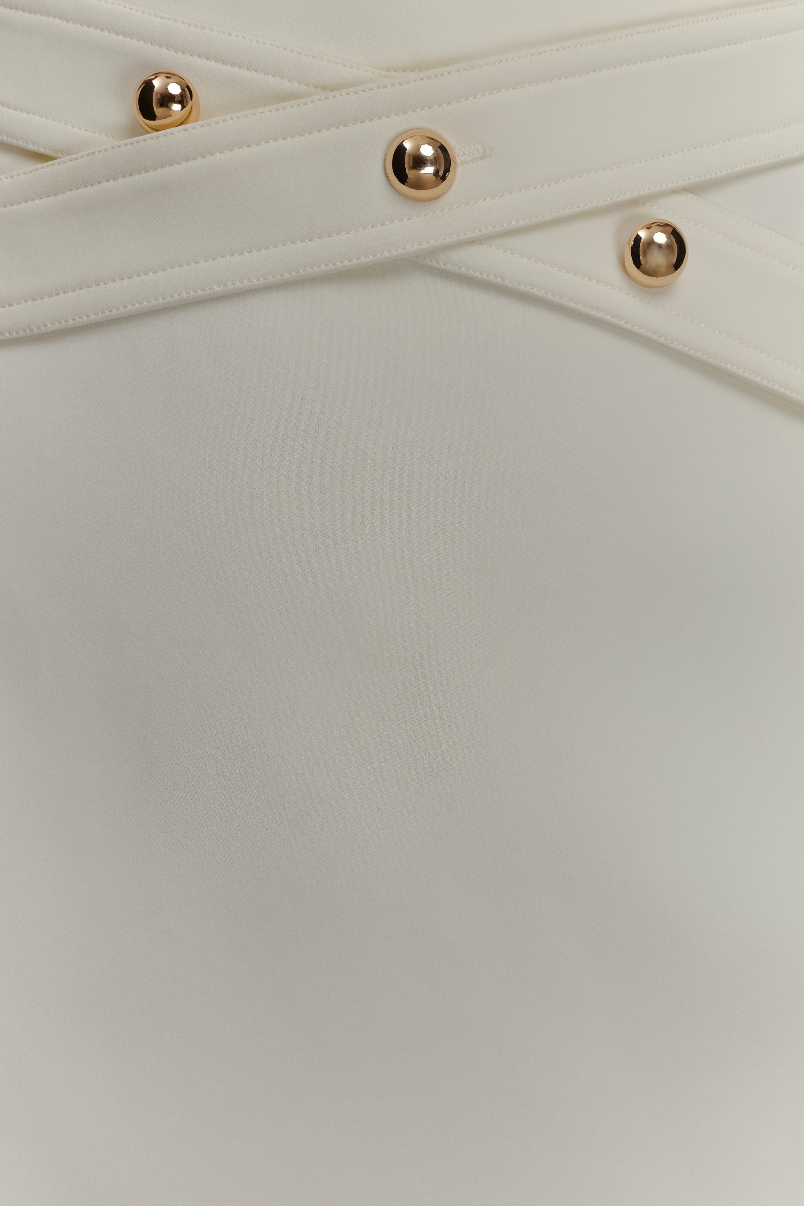 Angelie Suiting Maxi Skirt - Ivory、mySite、solidvoid