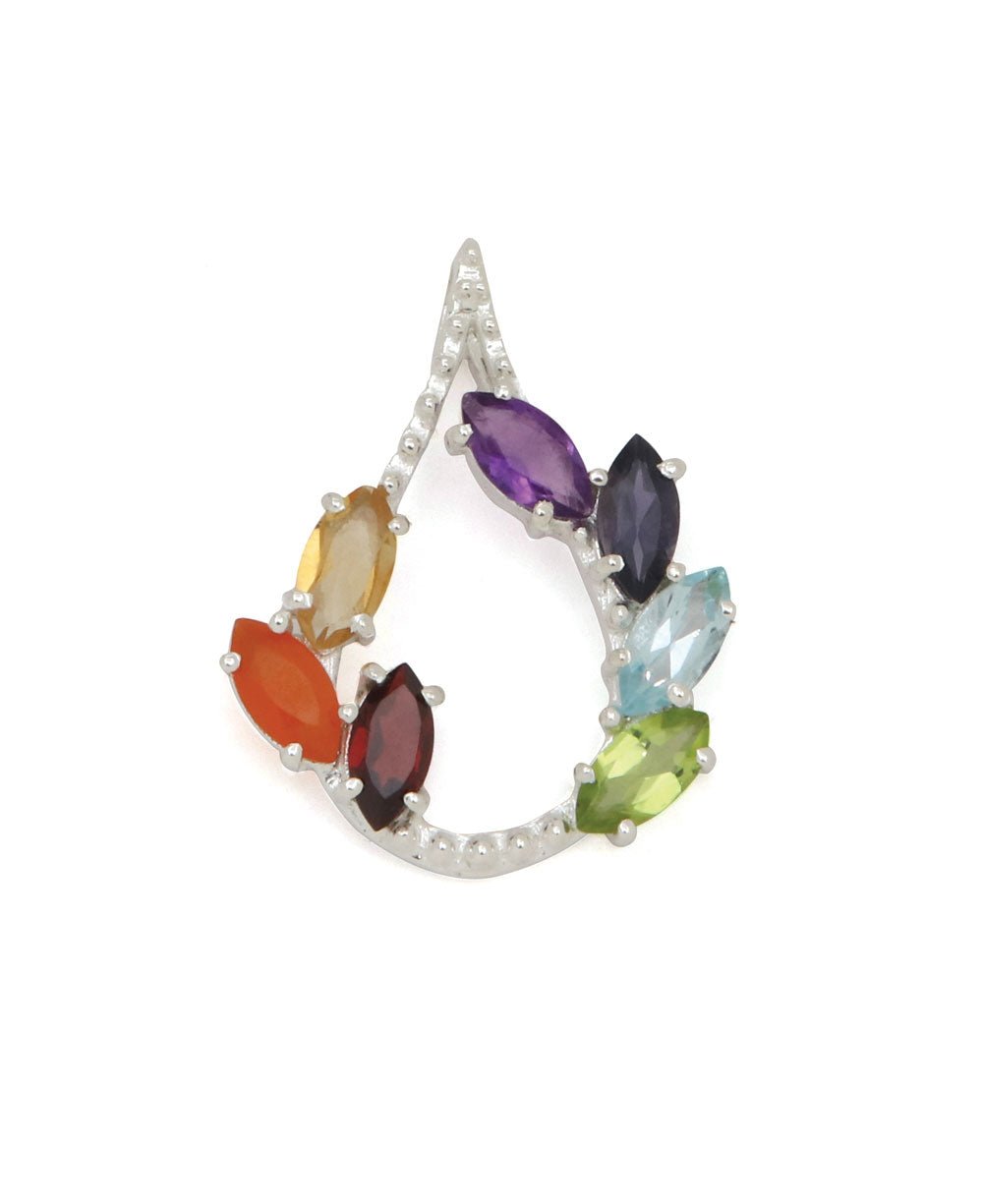 Sterling Silver Chakra Vine Pendant、mySite、topwebapps