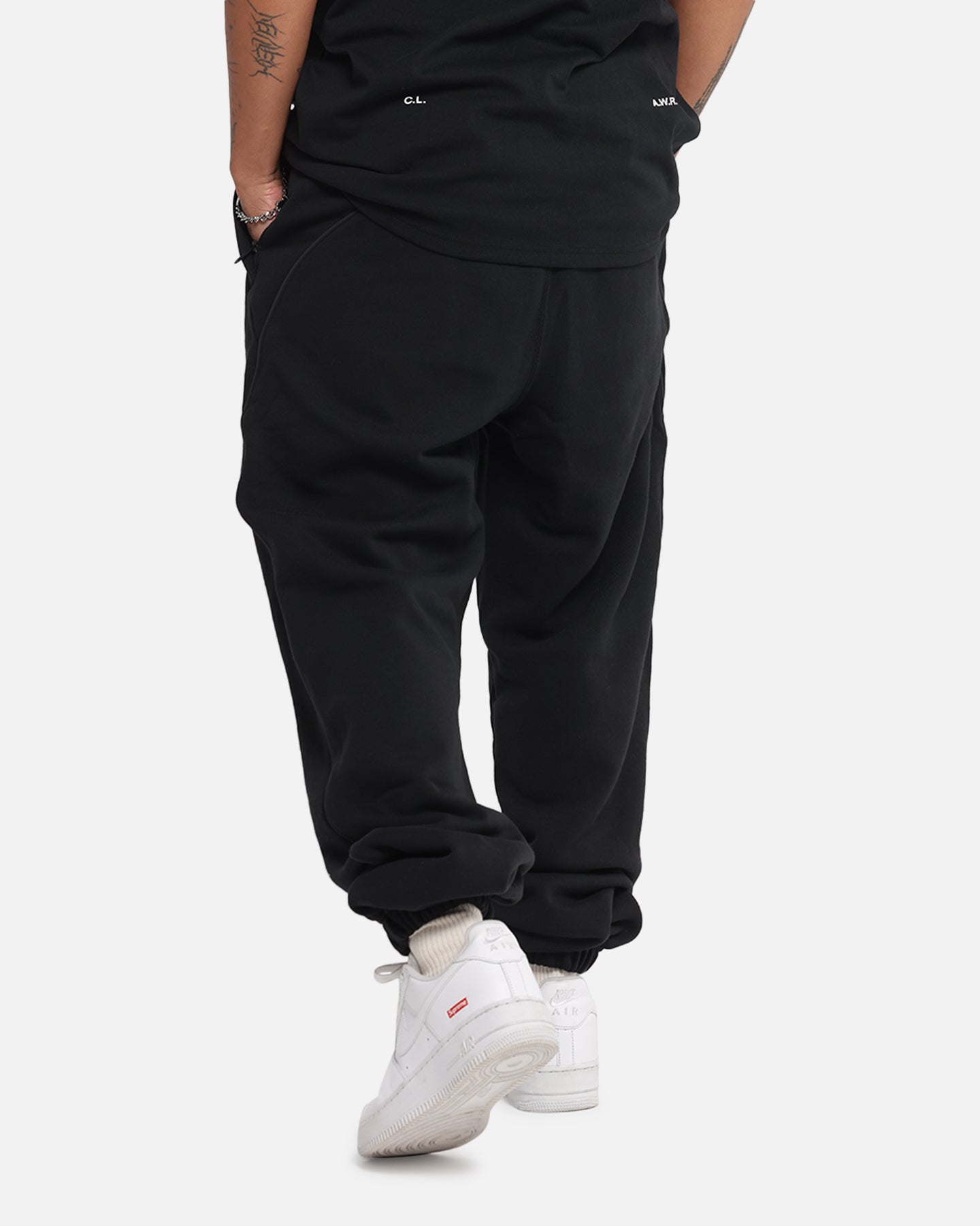 Nike Nocta Fleece CS Sweat Pants Black/White、mySite、zt4zffjzw