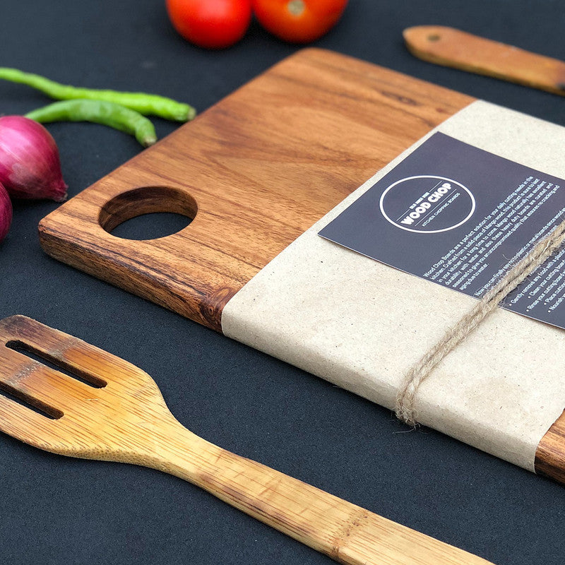 Wooden Chopping Board | Cutting Board | Brown | Medium、mySite、camillekostekn