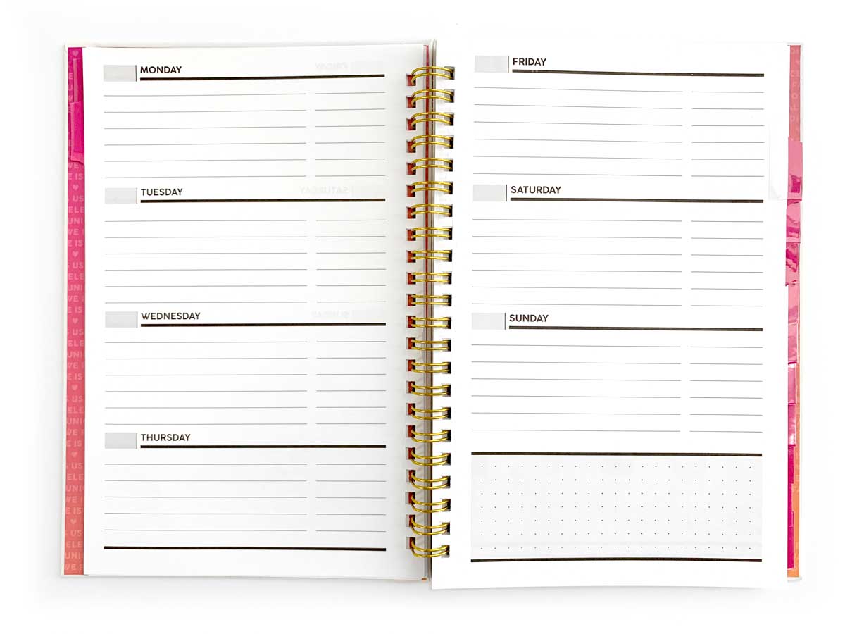  Weekly Planner - Shades of Love、mySite、ghnorth