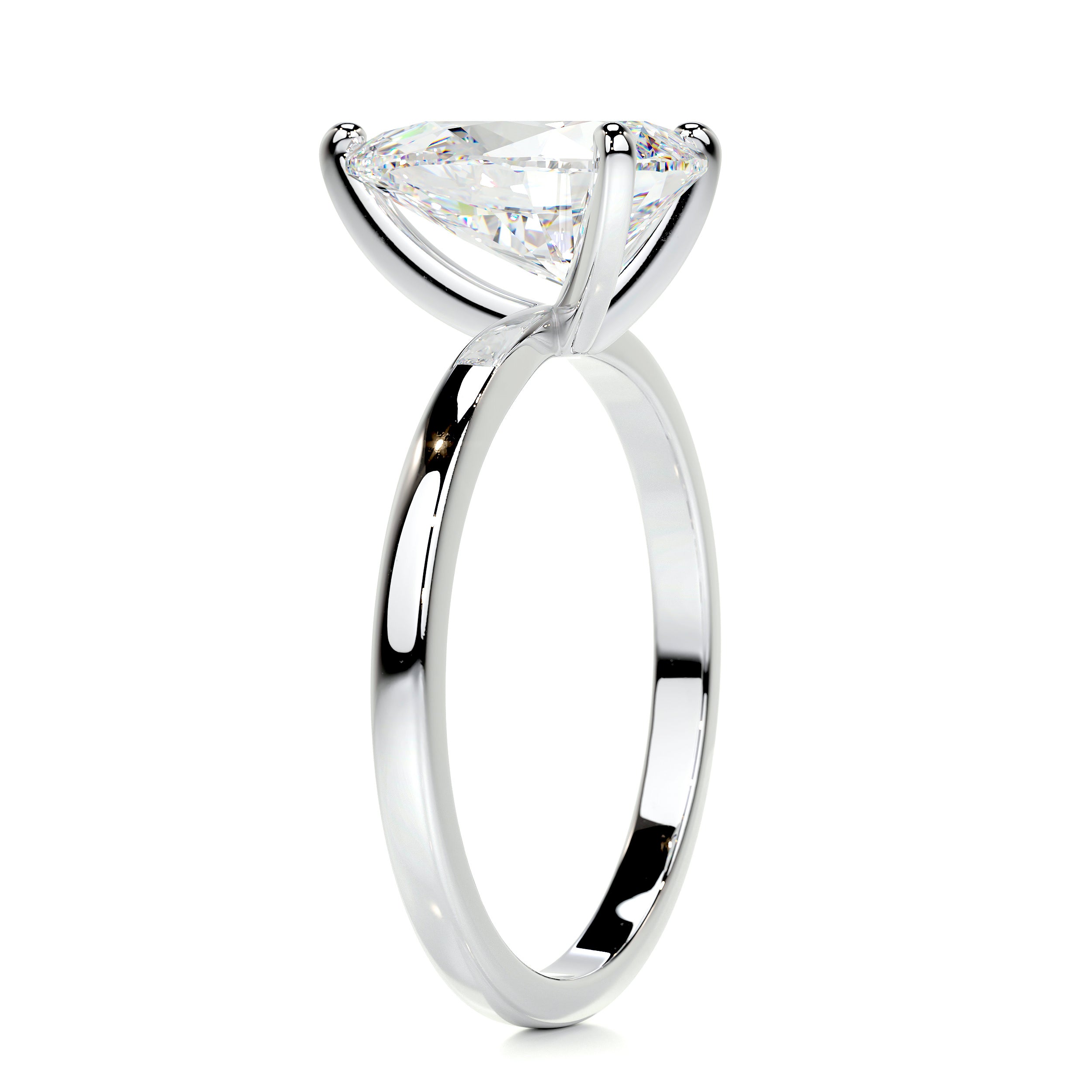 Jessica Moissanite Ring -18K White Gold、mySite、hinf8tx79