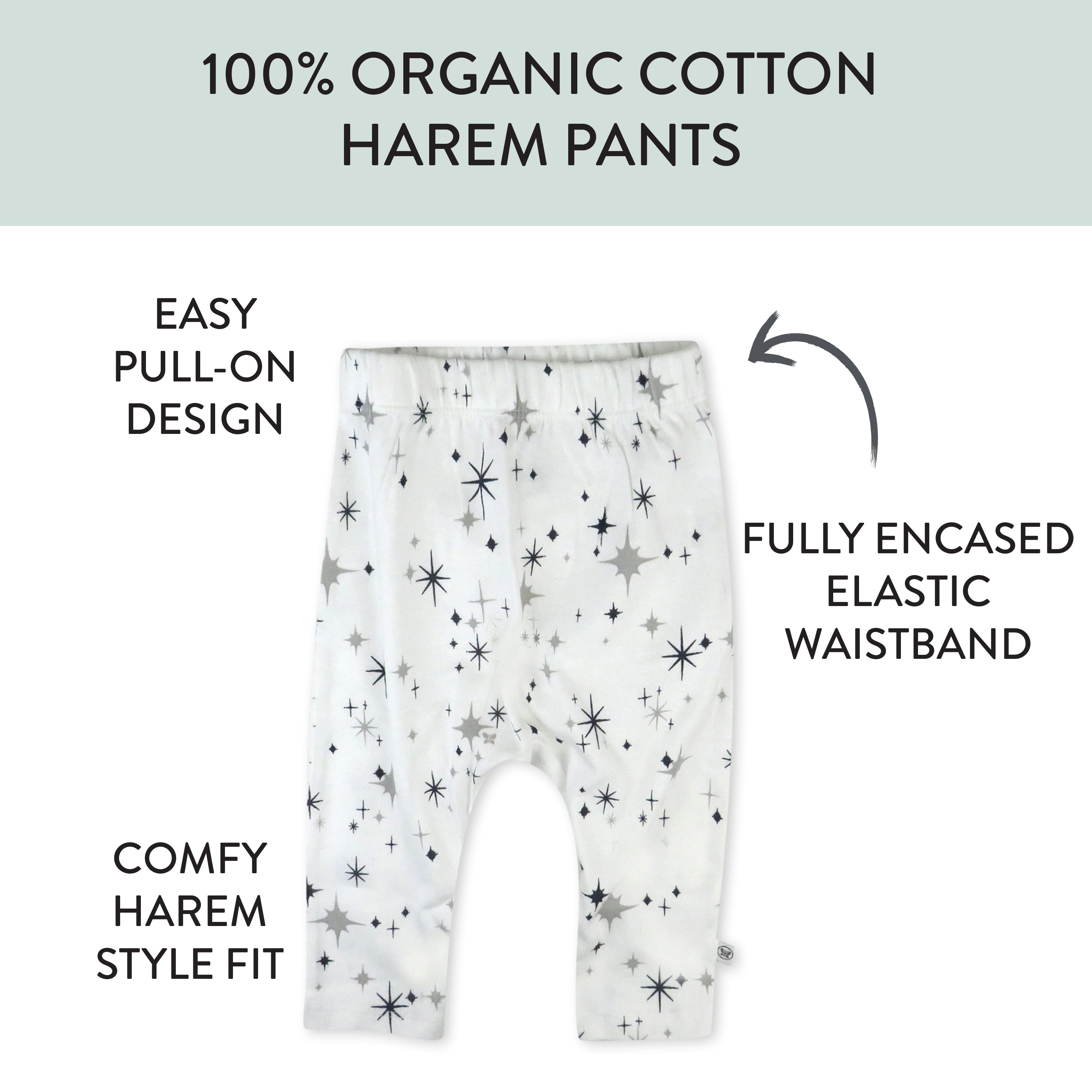  2-Pack Organic Cotton Harem Pants、mySite、layawaytickets