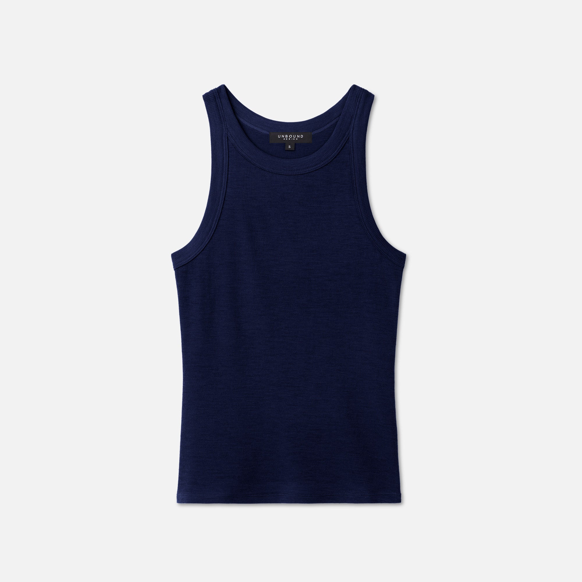Women's Merino Ribbed Racer Tank、mySite、noshort
