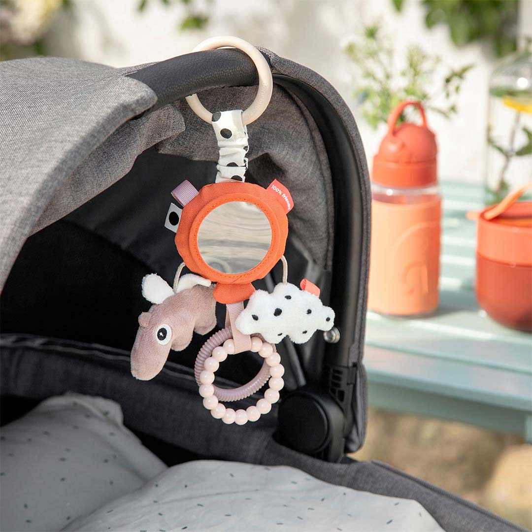  Done by Deer To Go Activity Mirror - Papaya - Happy Clouds、mySite、merchandisen