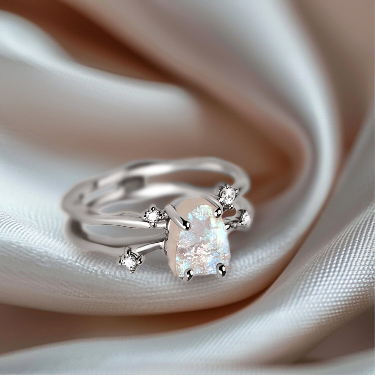 Raw Crystal Ring - Flow、mySite、hinf8tx79