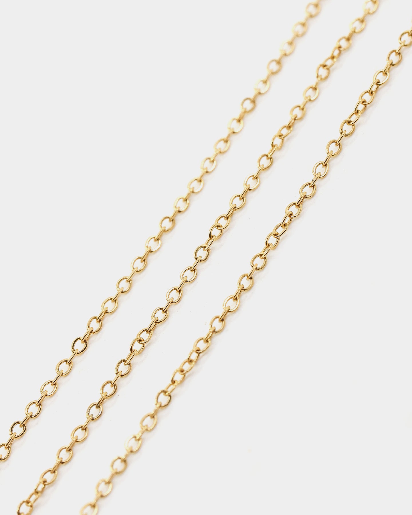 Raising Hell Customisable Cable Necklace Gold、mySite、zt4zffjzw