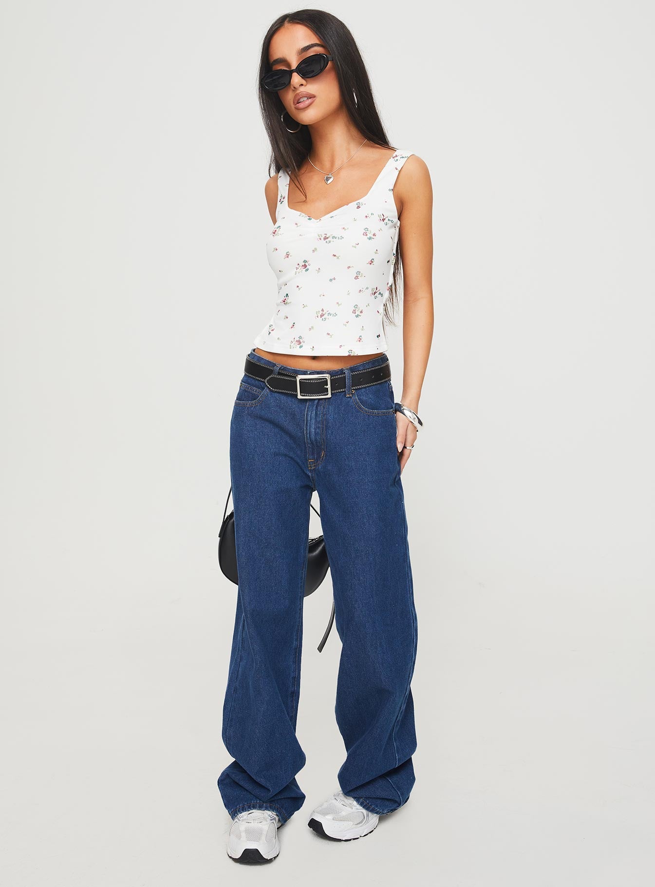 Rehna Top White Floral、mySite、solidvoid