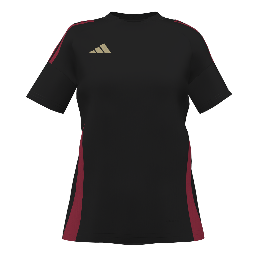 Tiro 24 Custom Jersey Red Star Women - Black、mySite、noshort