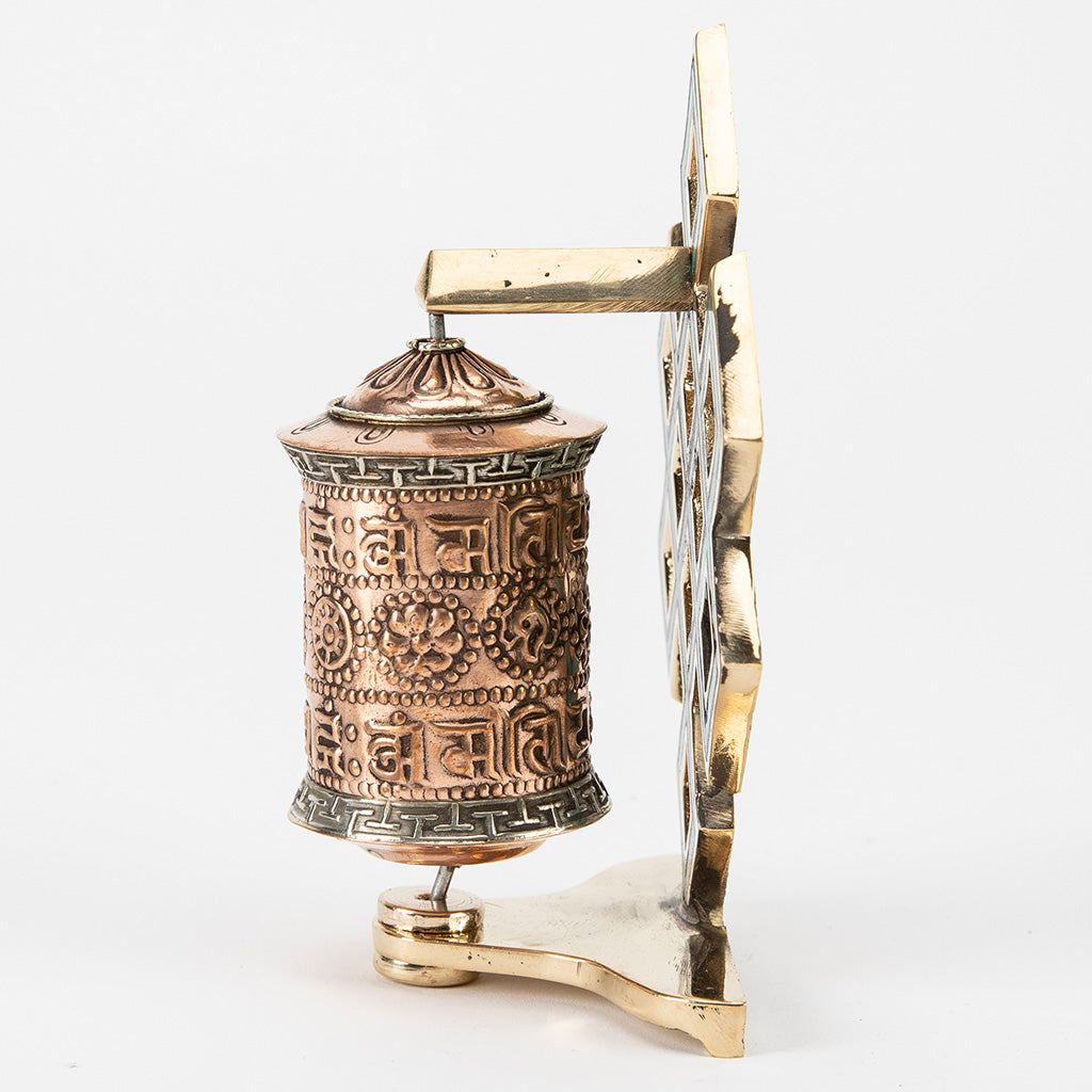 Small Buddhist Prayer Wheel with Eternal Knot、mySite、topwebapps