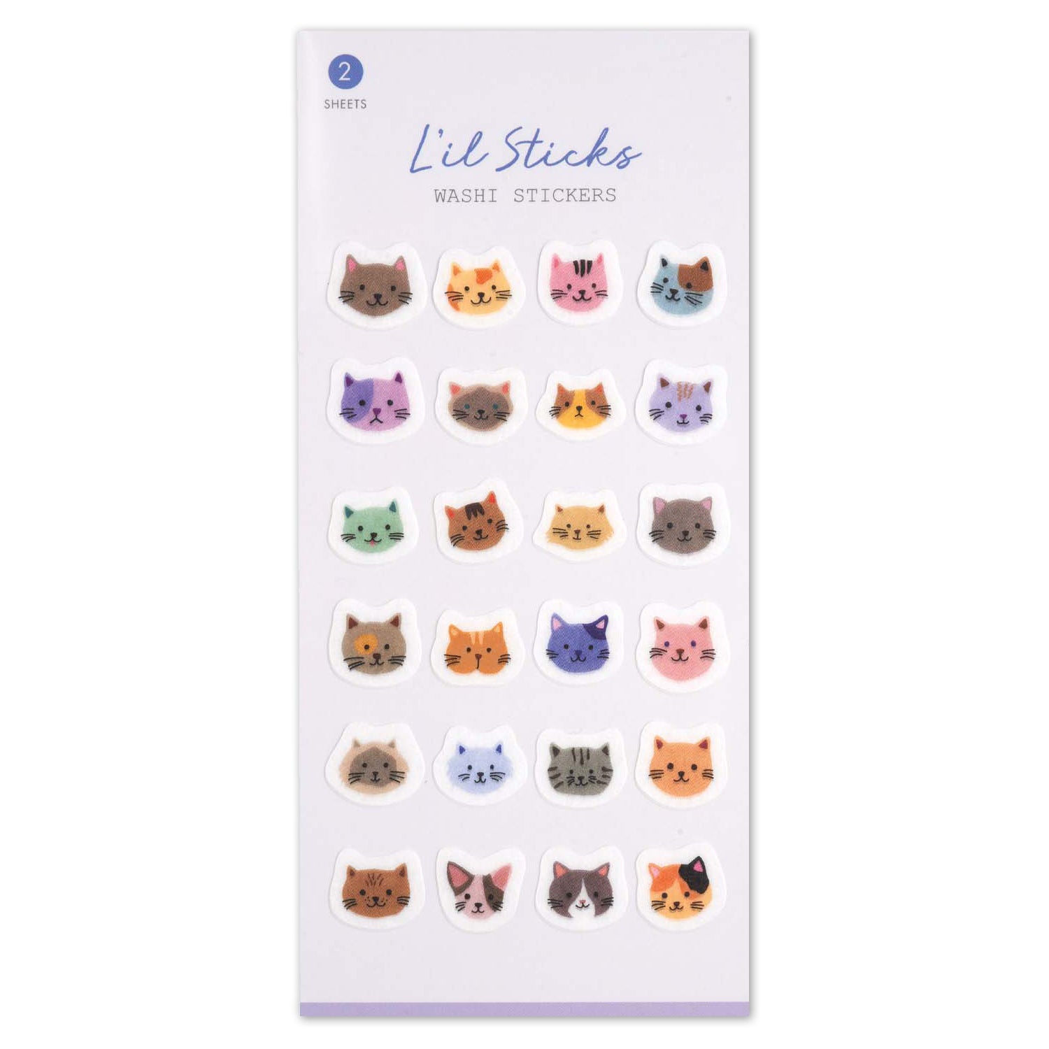  Cats L'il Sticks Washi Stickers、mySite、ghnorth