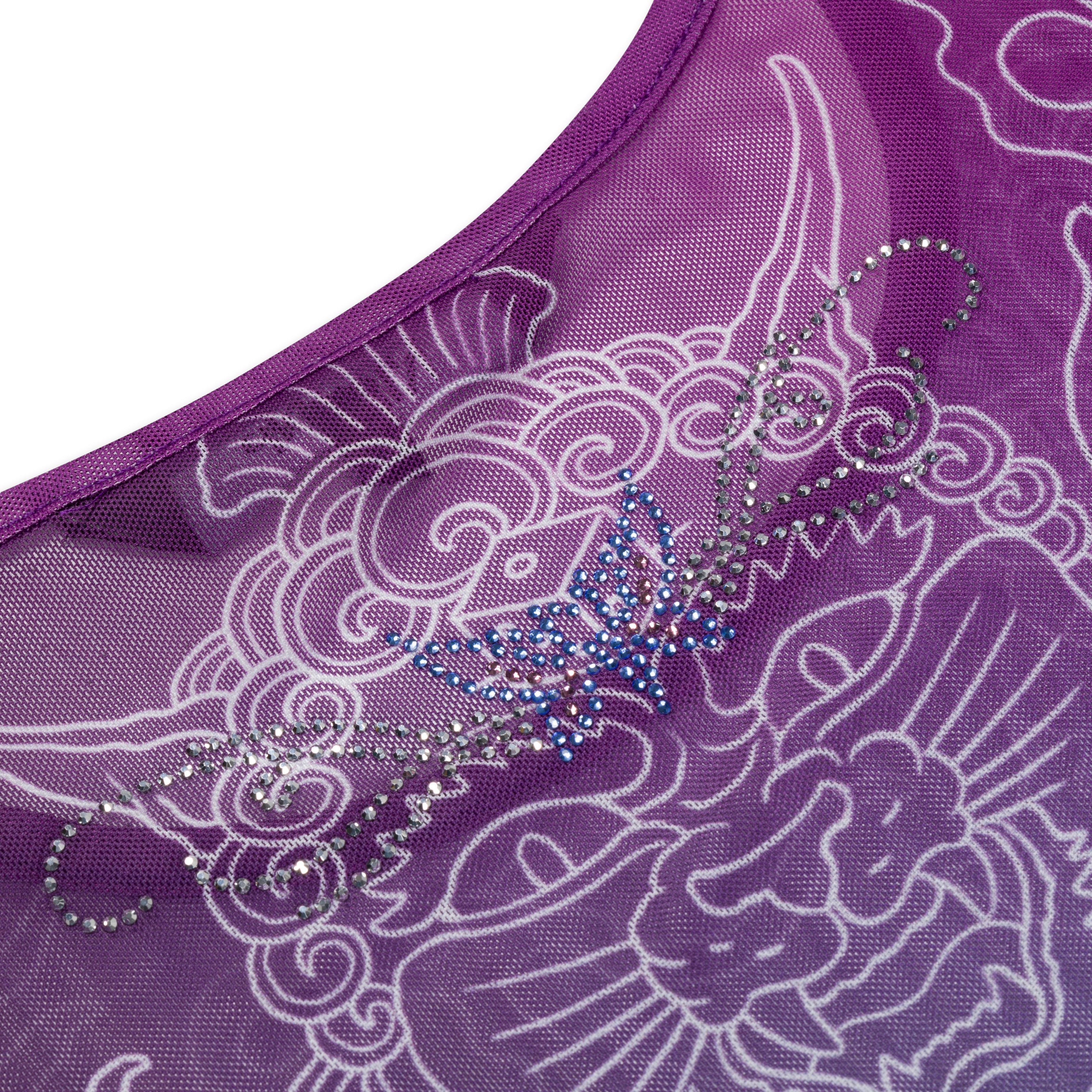  Trace Mesh Cropped Tank (Multi)、mySite、merchandisen