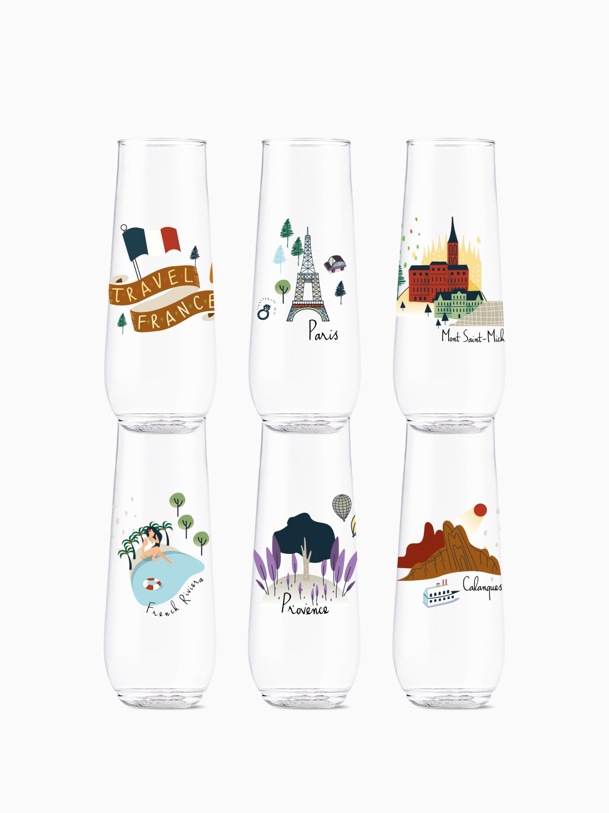 French Holiday - POP 9oz Flute、mySite、camillekostekn