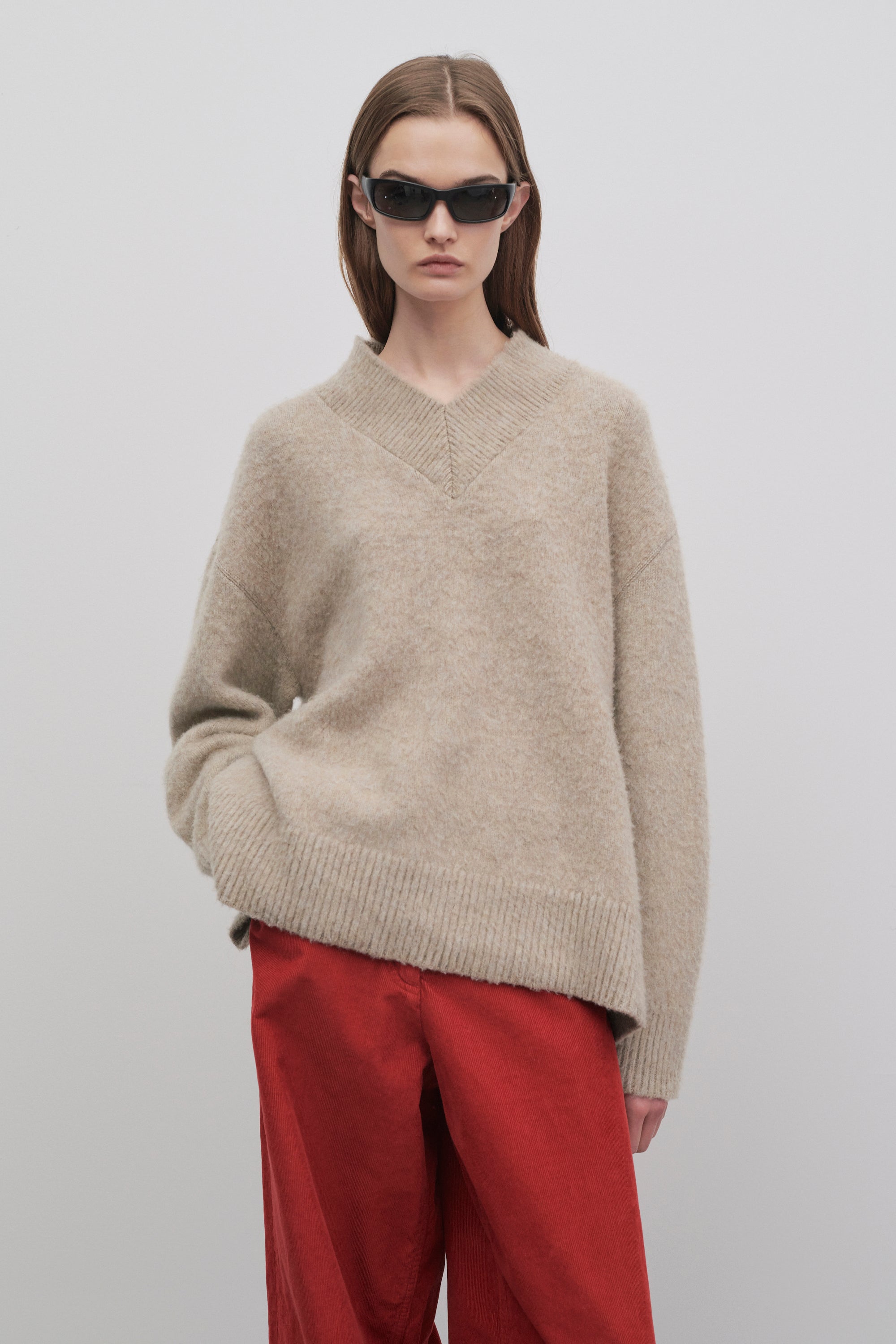 Fayette Sweater in Cashmere、mySite、aoinhome