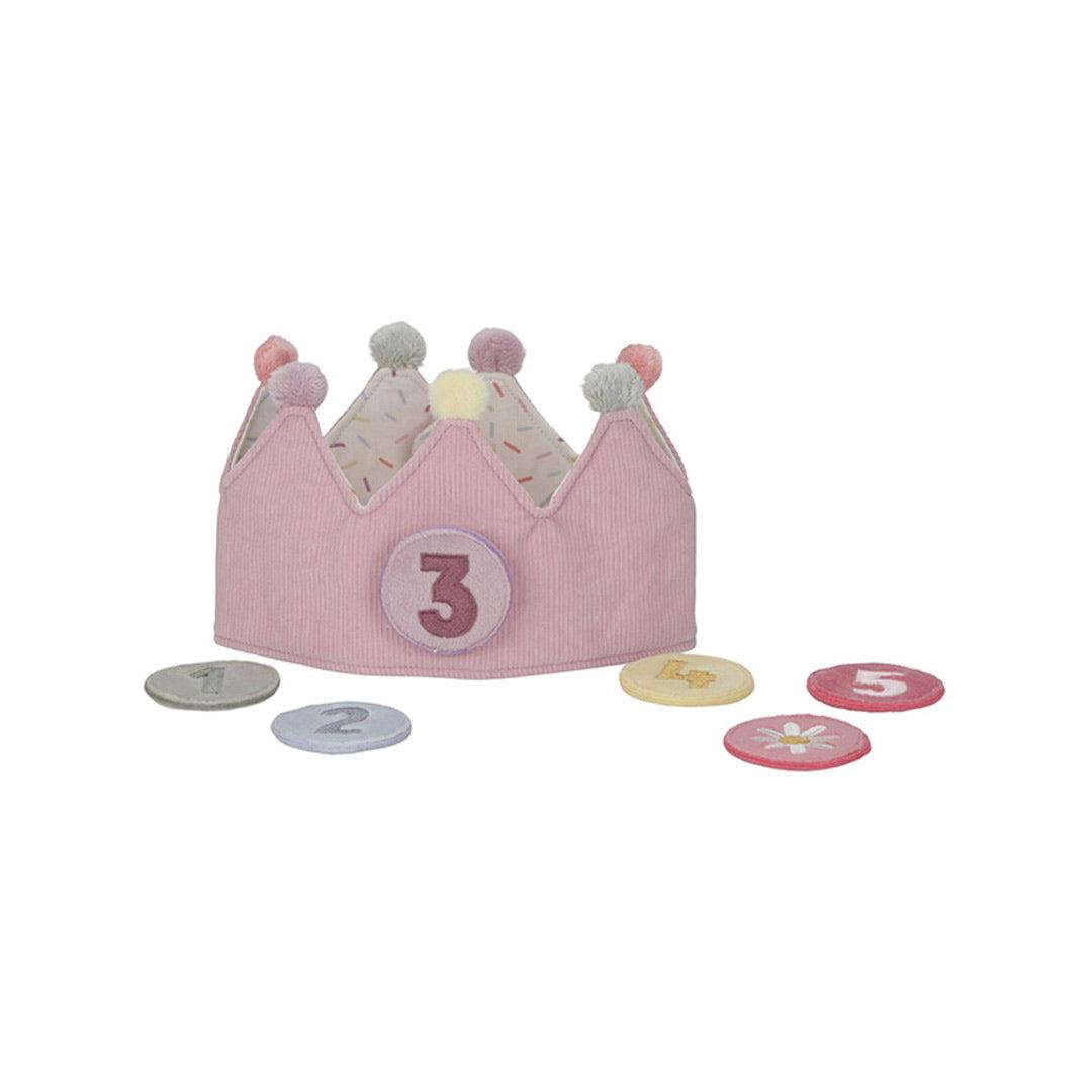  Little Dutch Birthday Crown With Numbers - Pink、mySite、merchandisen