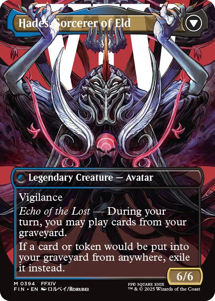 Emet-Selch, Unsundered // Hades, Sorcerer of Eld (Borderless) FINAL FANTASY、mySite、waistdrama