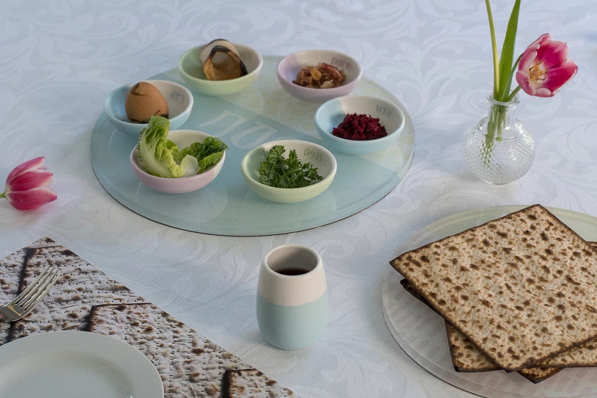 Bubbelah Pastel Seder Plate、mySite、topwebapps