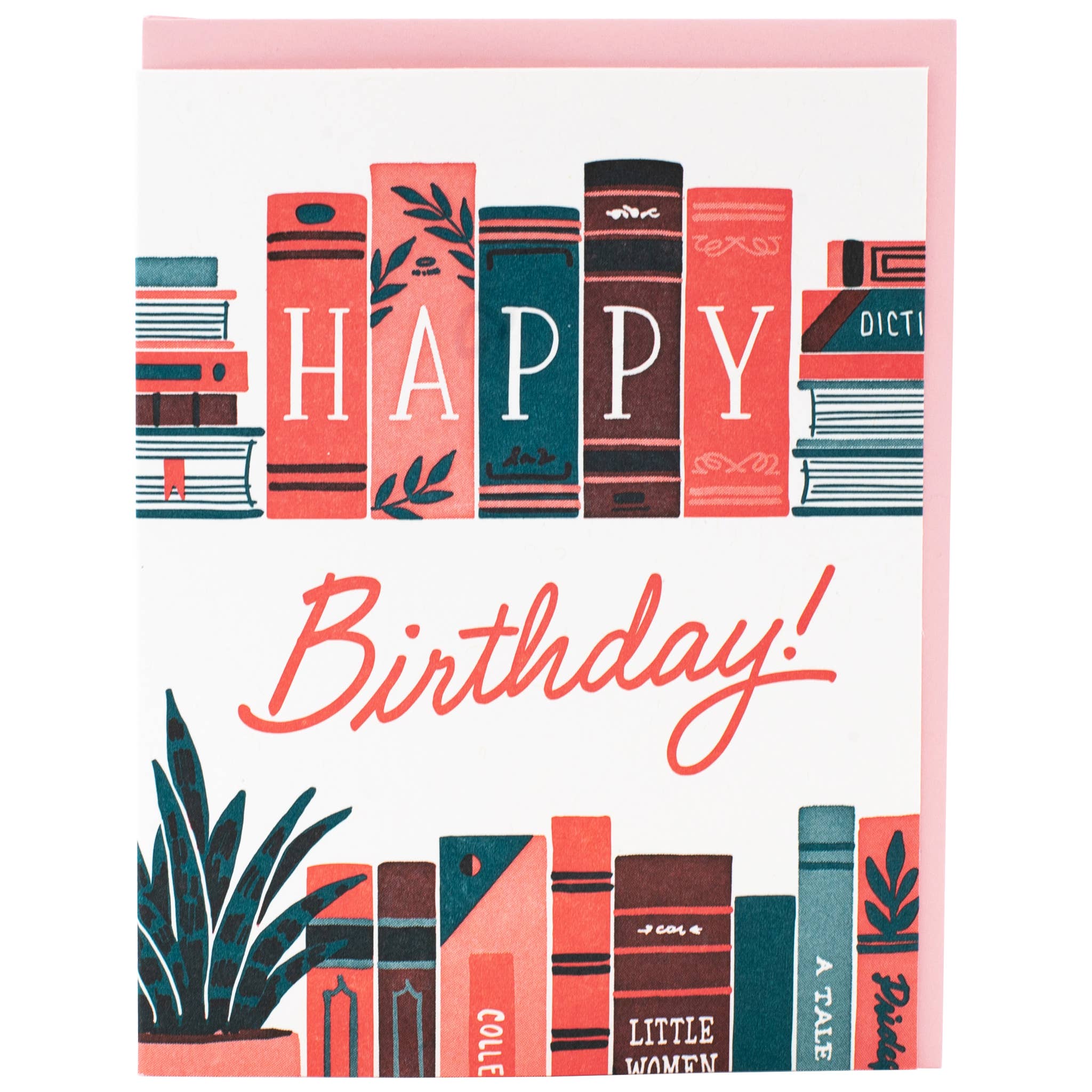 Smudge Ink - Bookshelf Birthday Card、mySite、garagedoors4me