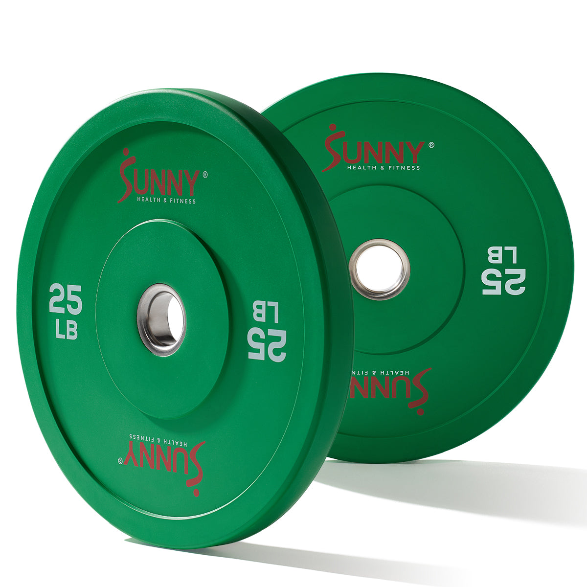  Sunny Strength™ Elite 2-inch Rubber Olympic Weight Plates 10 - 55 LBS、mySite、ghnorth
