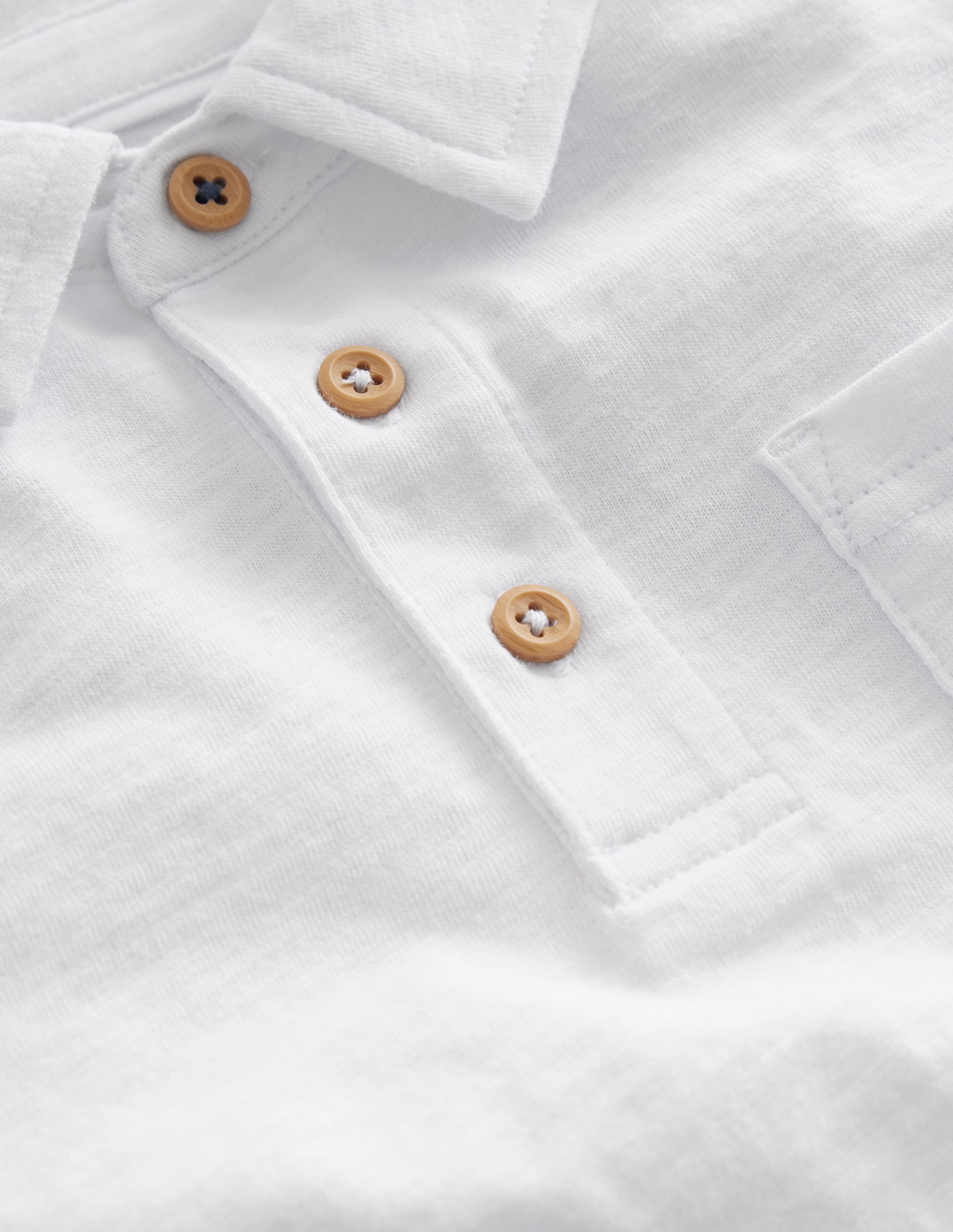  Slub Polo Shirt-White、mySite、ashleygrahame