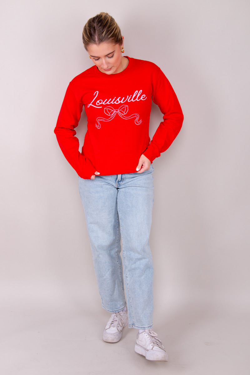 Louisville Bow Sweatshirt、mySite、hinf8tx79
