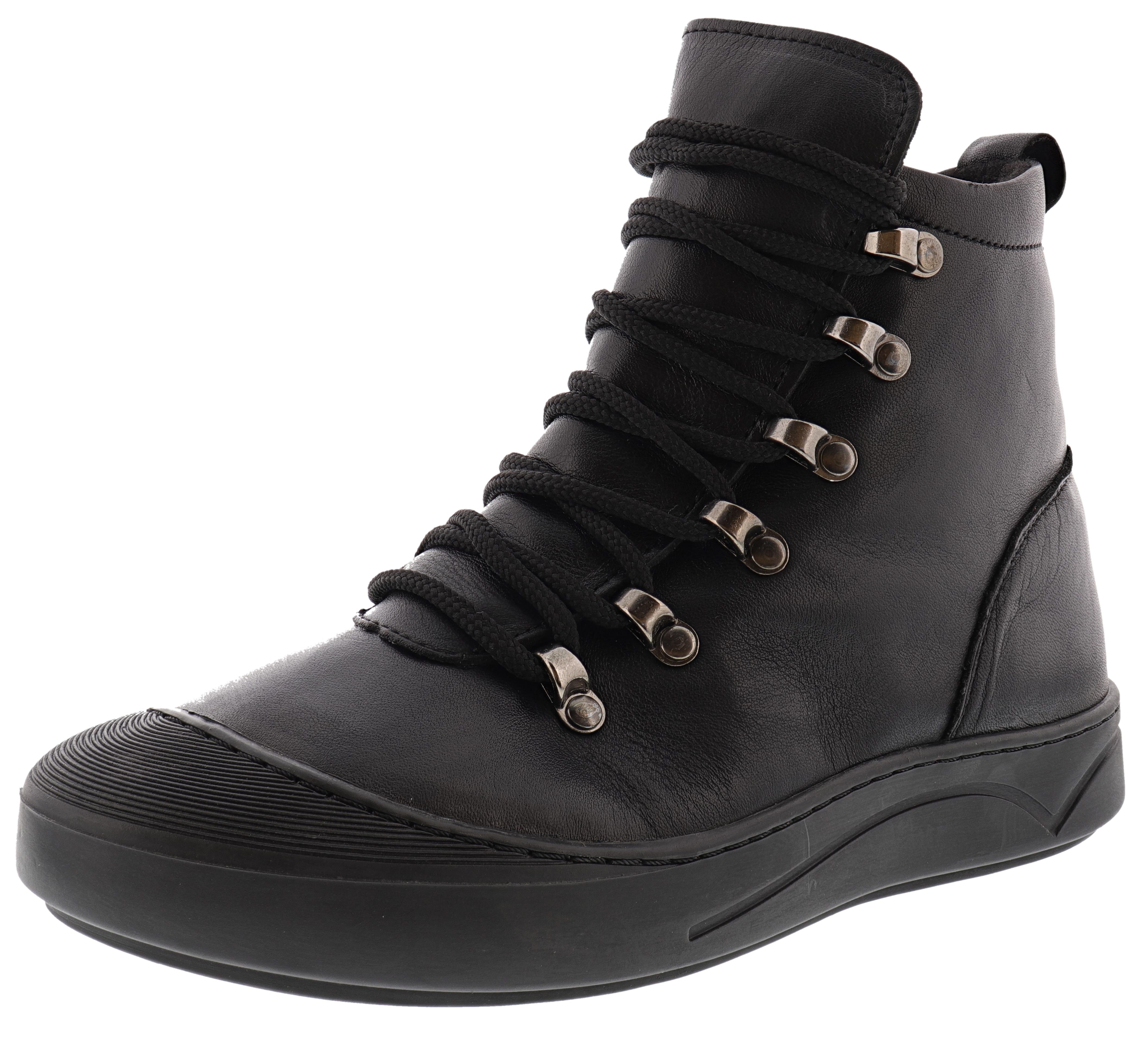 Spring Step Women's Lace Up Leather Booties Darleen、mySite、dreamappss