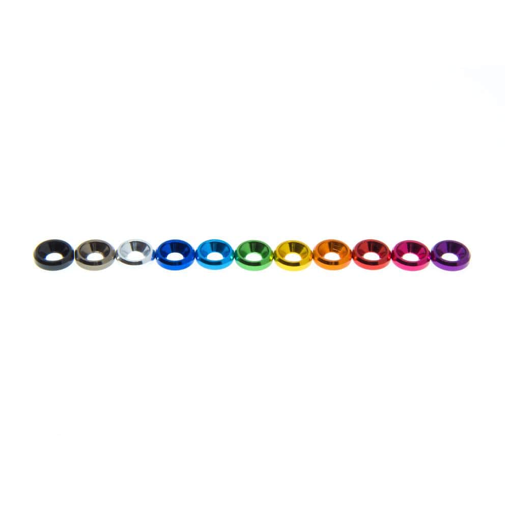  M3 Countersunk Washer (10PCS) - Choose Your Color、mySite、merchandisen