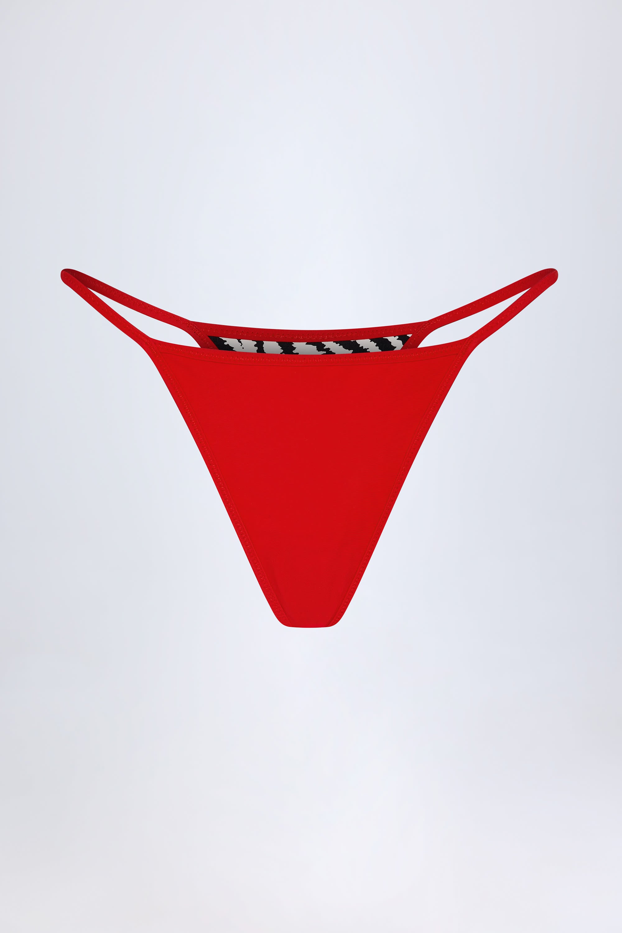  Reversible Thong Bikini Bottoms in Zebra Print、mySite、sugarbowlscore