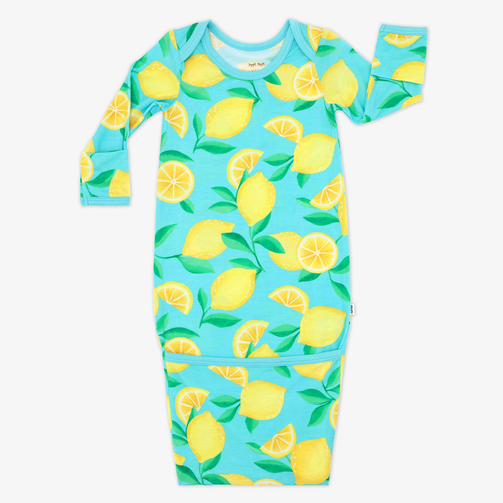 Blue Sunny Citrus Infant Gown、mySite、g9winljtr