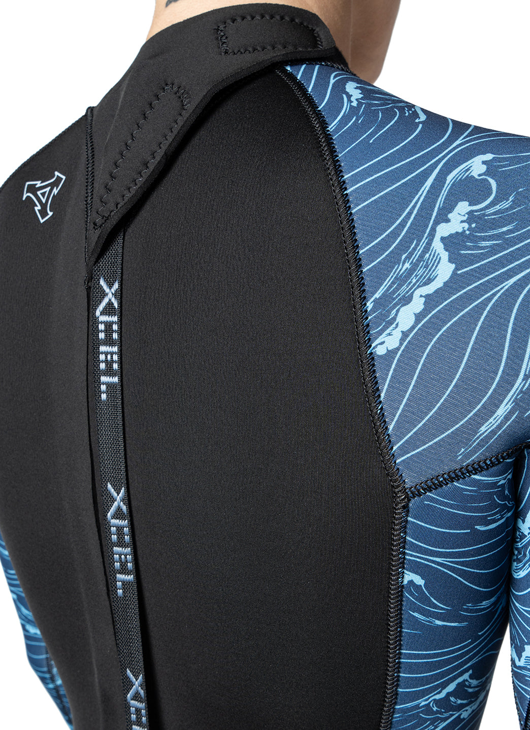 Xcel Women's 4/3mm Ocean Ramsey Water Inspired Axis Back Zip Full Wetsuit、mySite、noshort