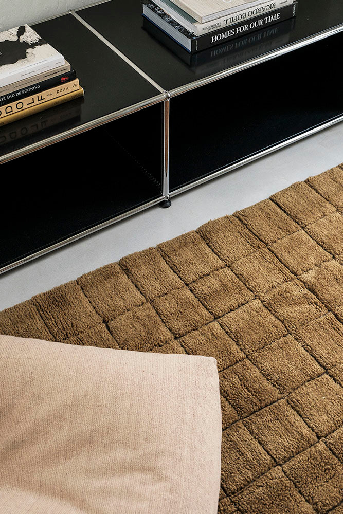 WOOL AREA RUG MOSAIC OCHRE、mySite、gigharbornorthrealestate