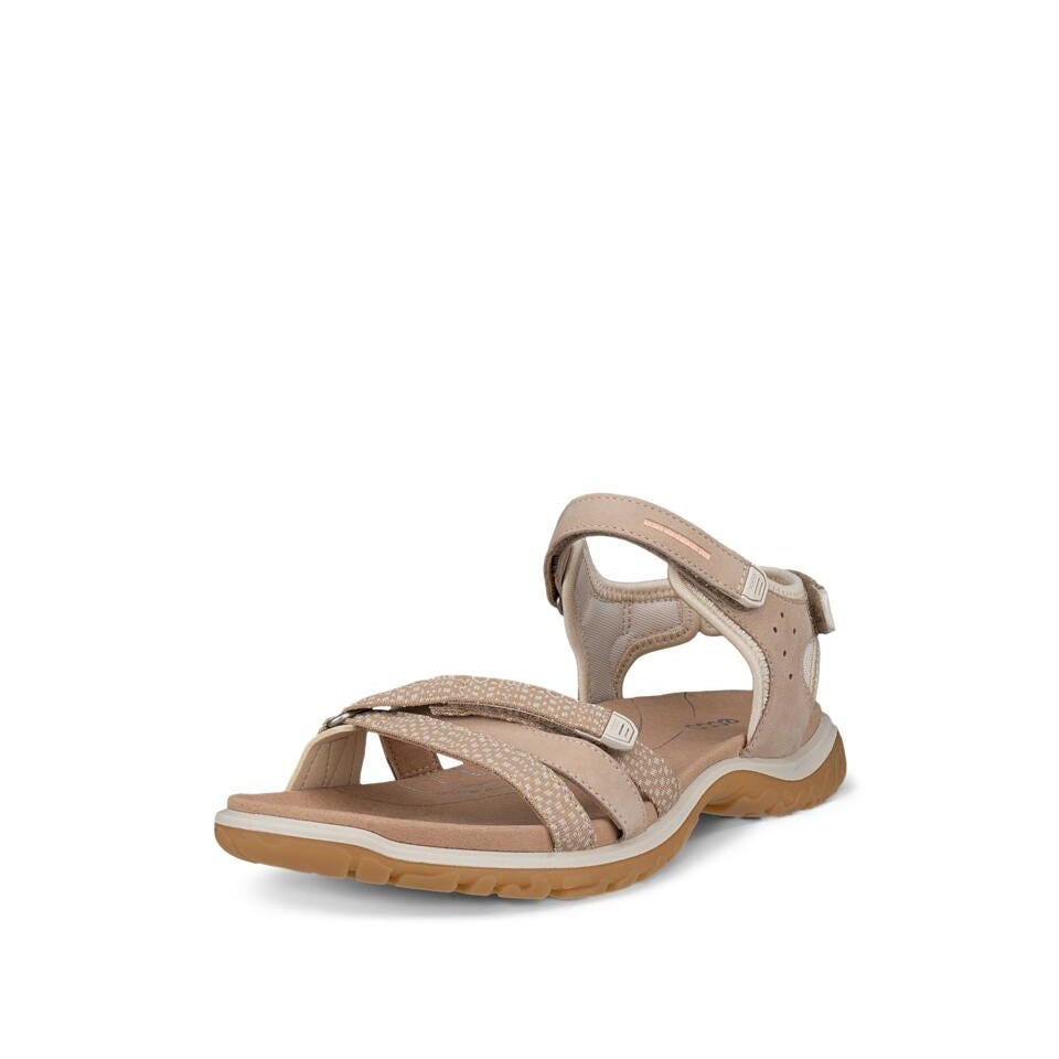  Ecco Women's Yucatan Offroad Roam Lea Tex Sandal - Nude/Limestone、mySite、preschool7hills