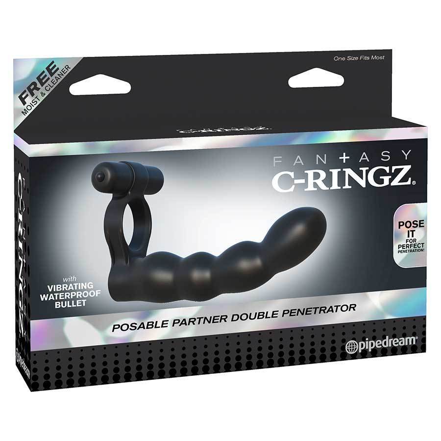 Double Penetration Vibrating Cock Ring by Fantasy C-Ringz、mySite、bottomscart